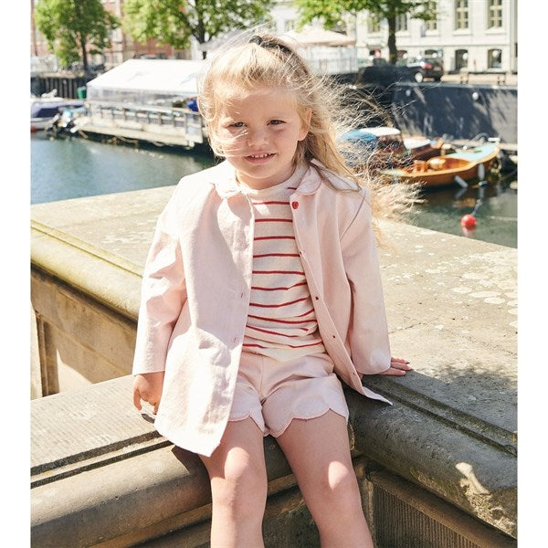 Copenhagen Colors Dusty Rose Shorts w. Deco