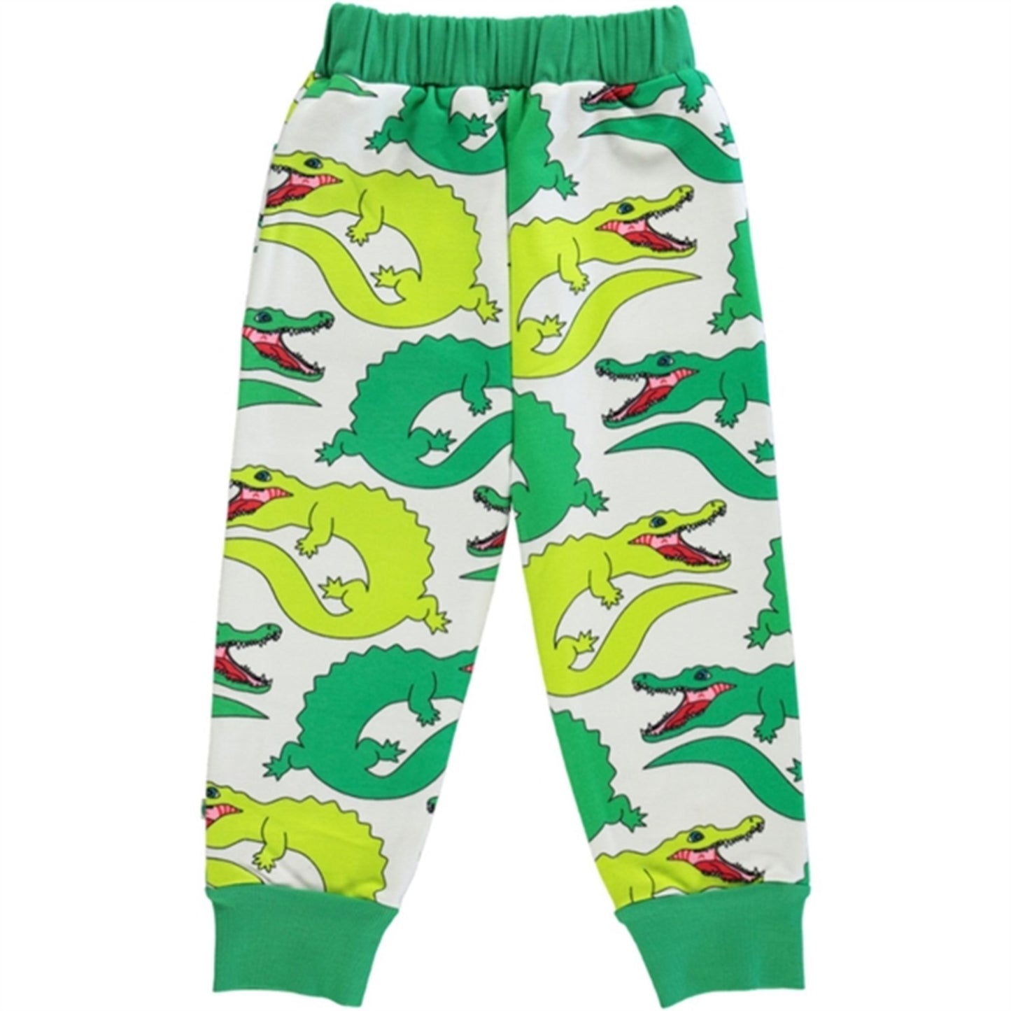 Småfolk Cream Crocodile Sweatpants