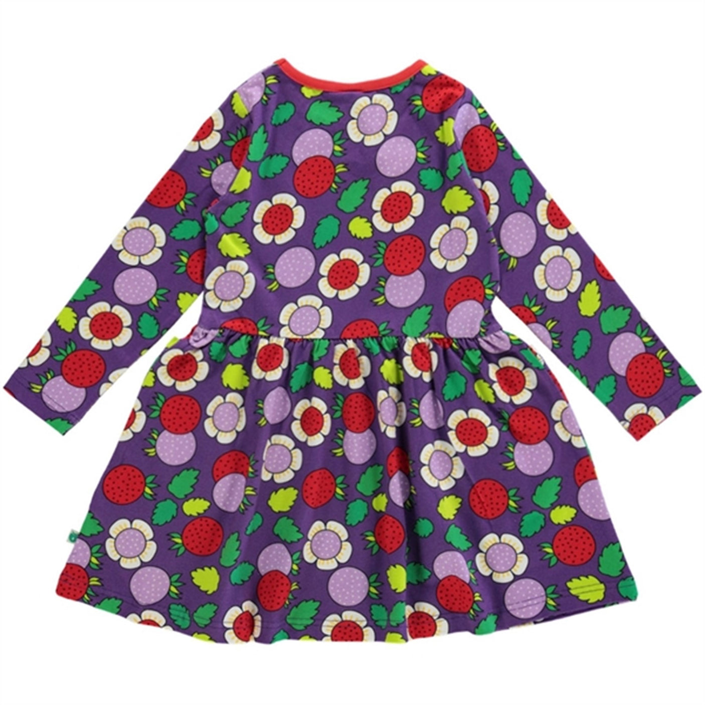Småfolk Purple Heart Strawberry Dress