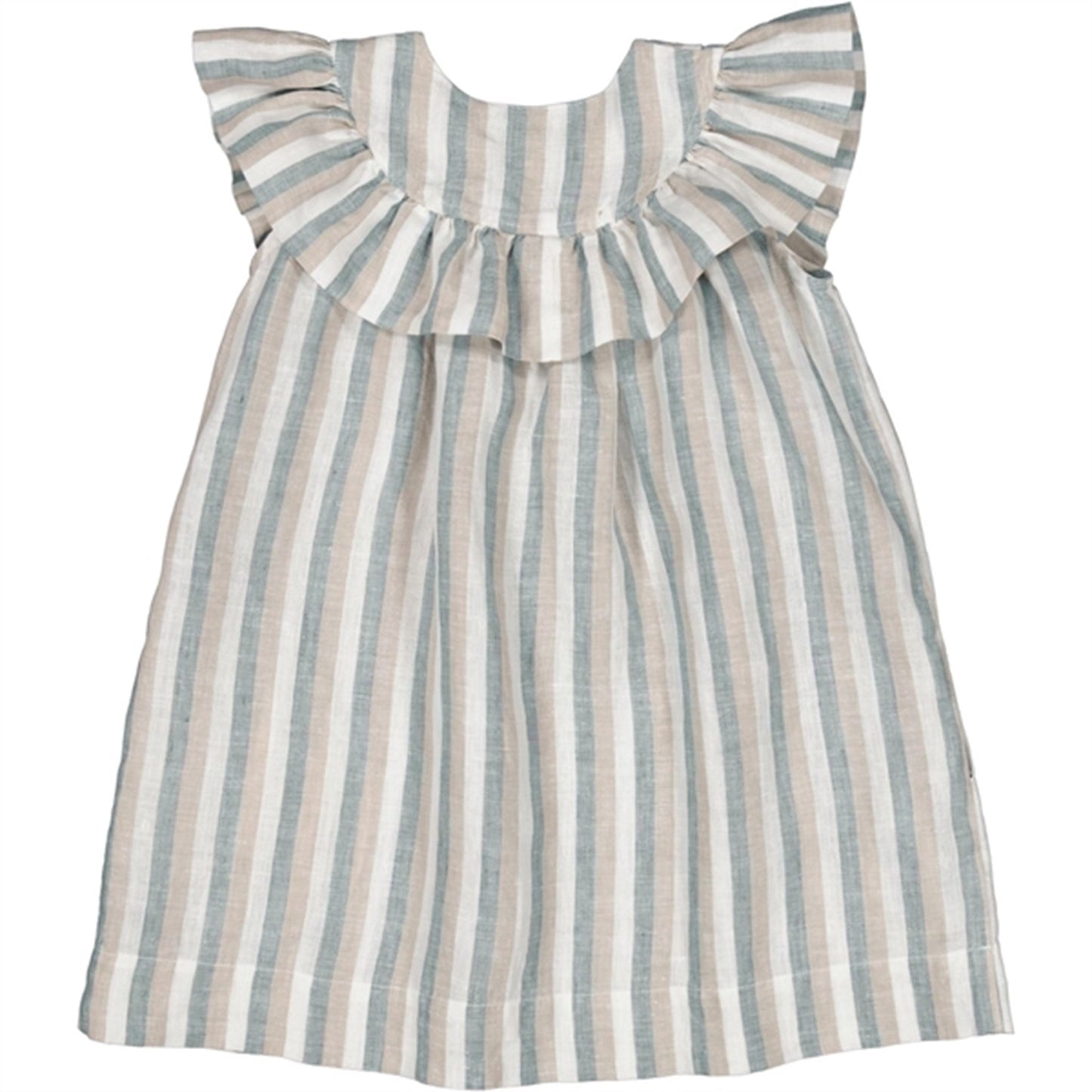 MarMar Dusty Blue Stripe Drussa Dress