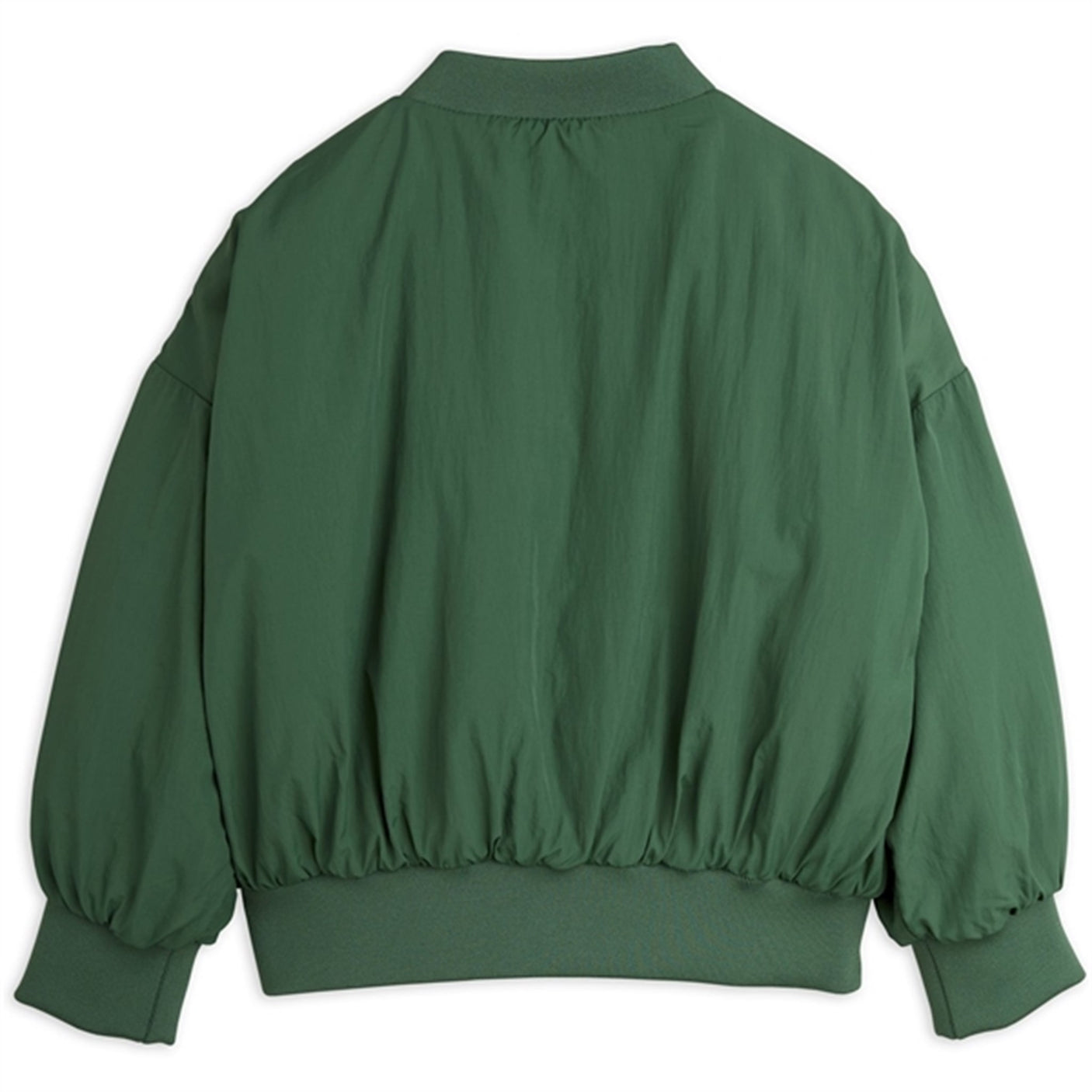Mini Rodini Nylon Baseball Jacket Green