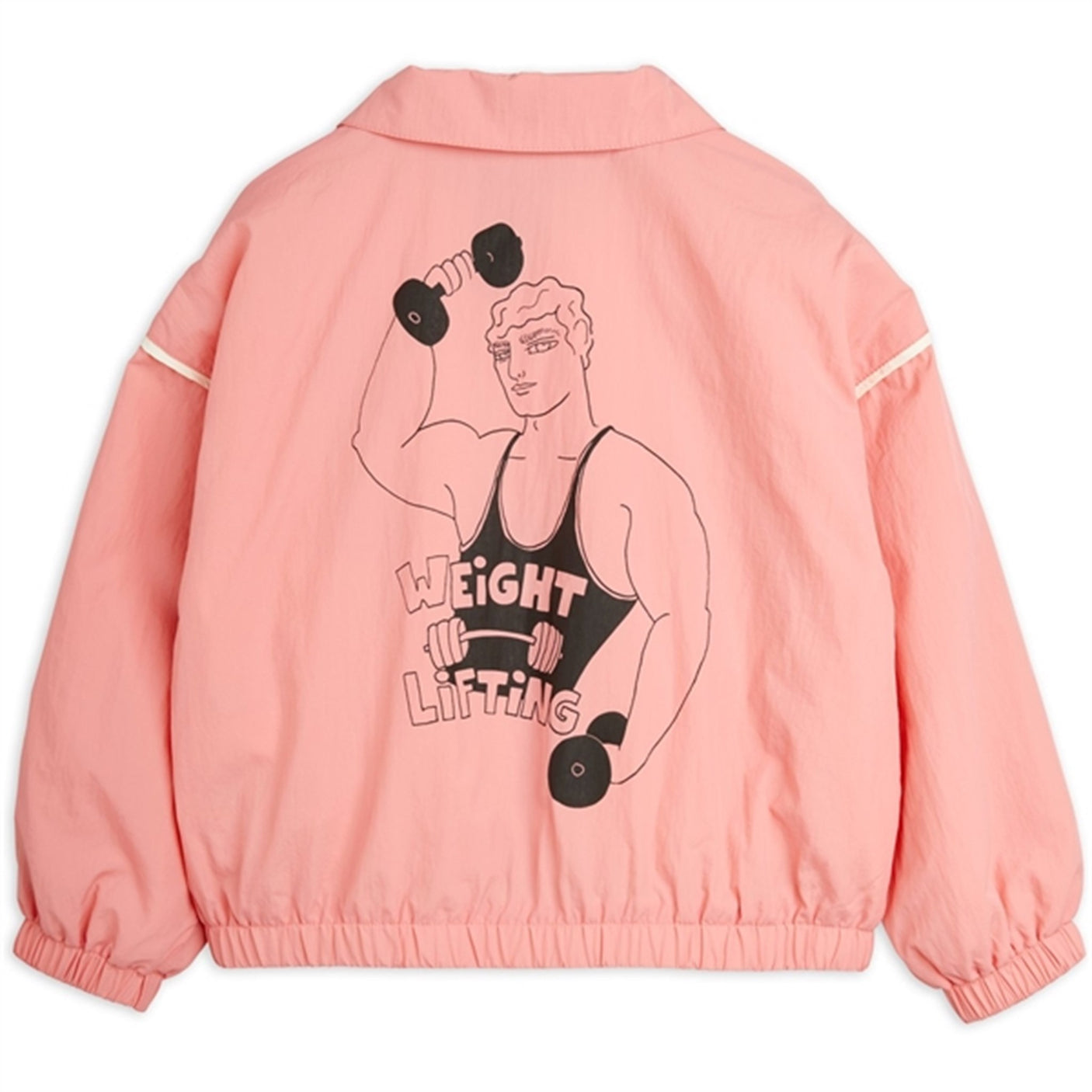 Mini Rodini Weight Lifting Sp Jacket Pink