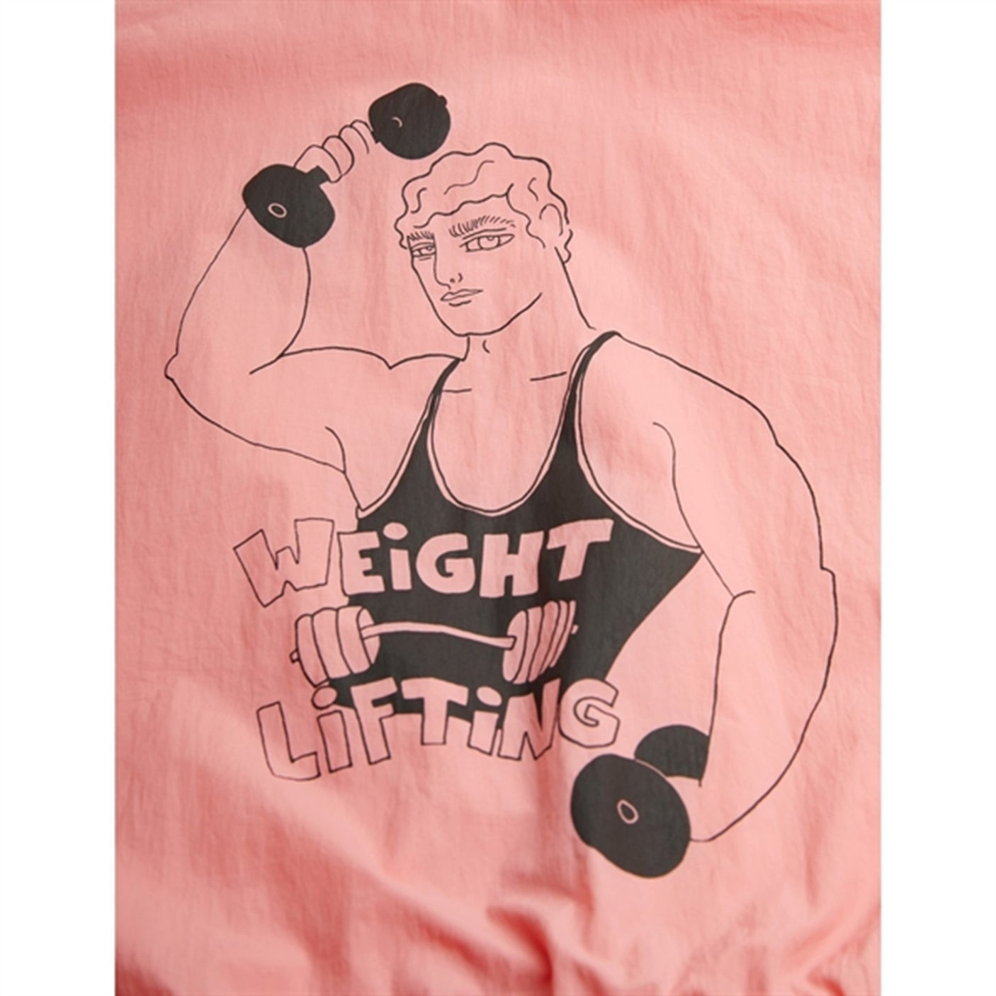 Mini Rodini Weight Lifting Sp Jacket Pink