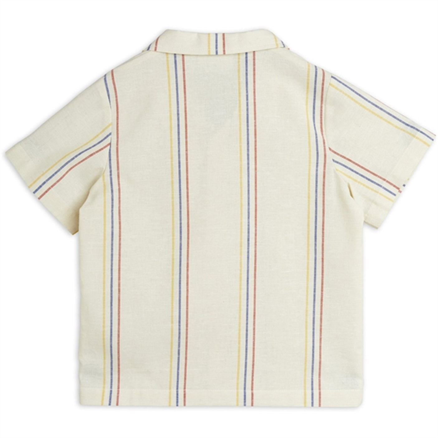 Mini Rodini Offwhite Stripe Y/D Woven T-shirt