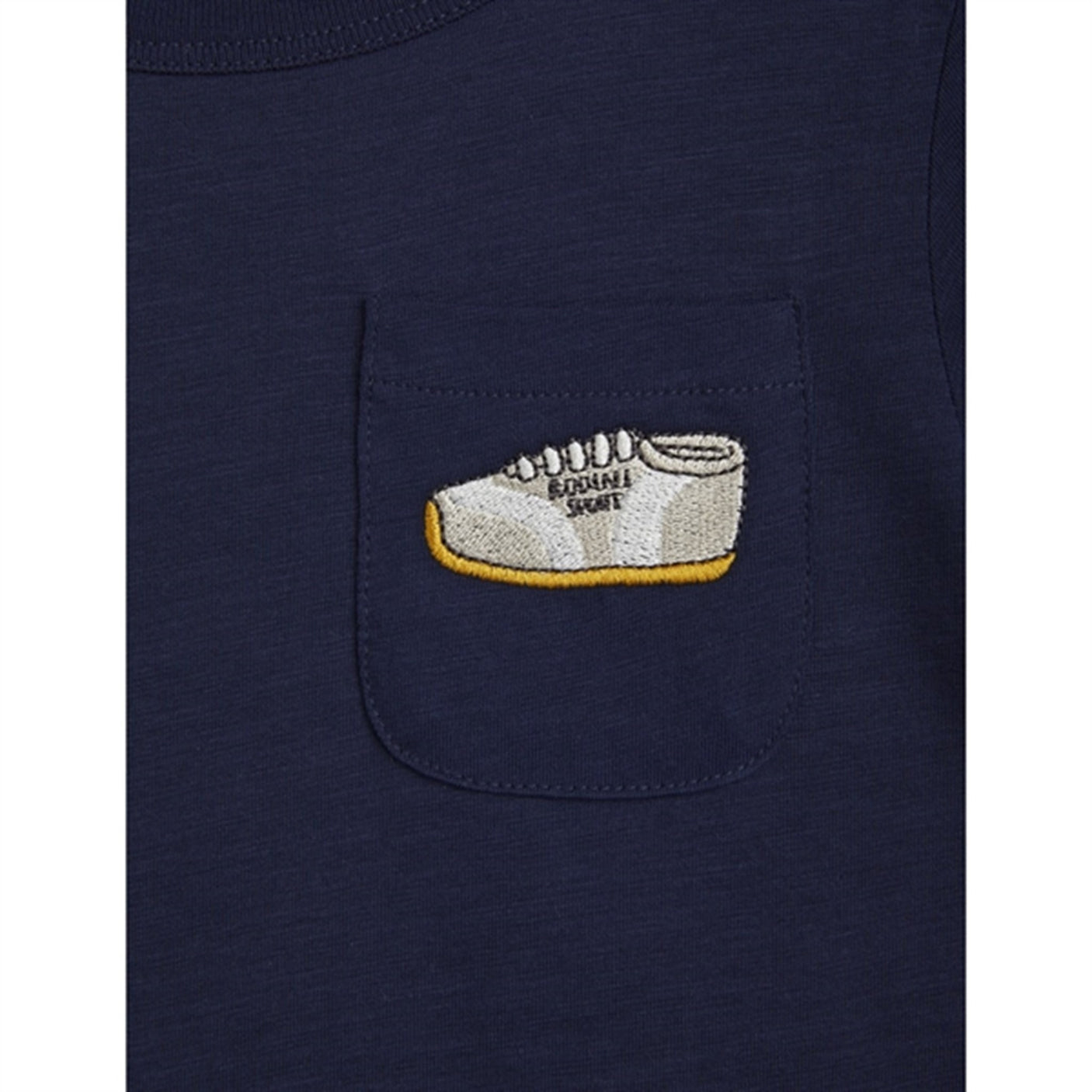 Mini Rodini Blue Jogging Emb T-shirt