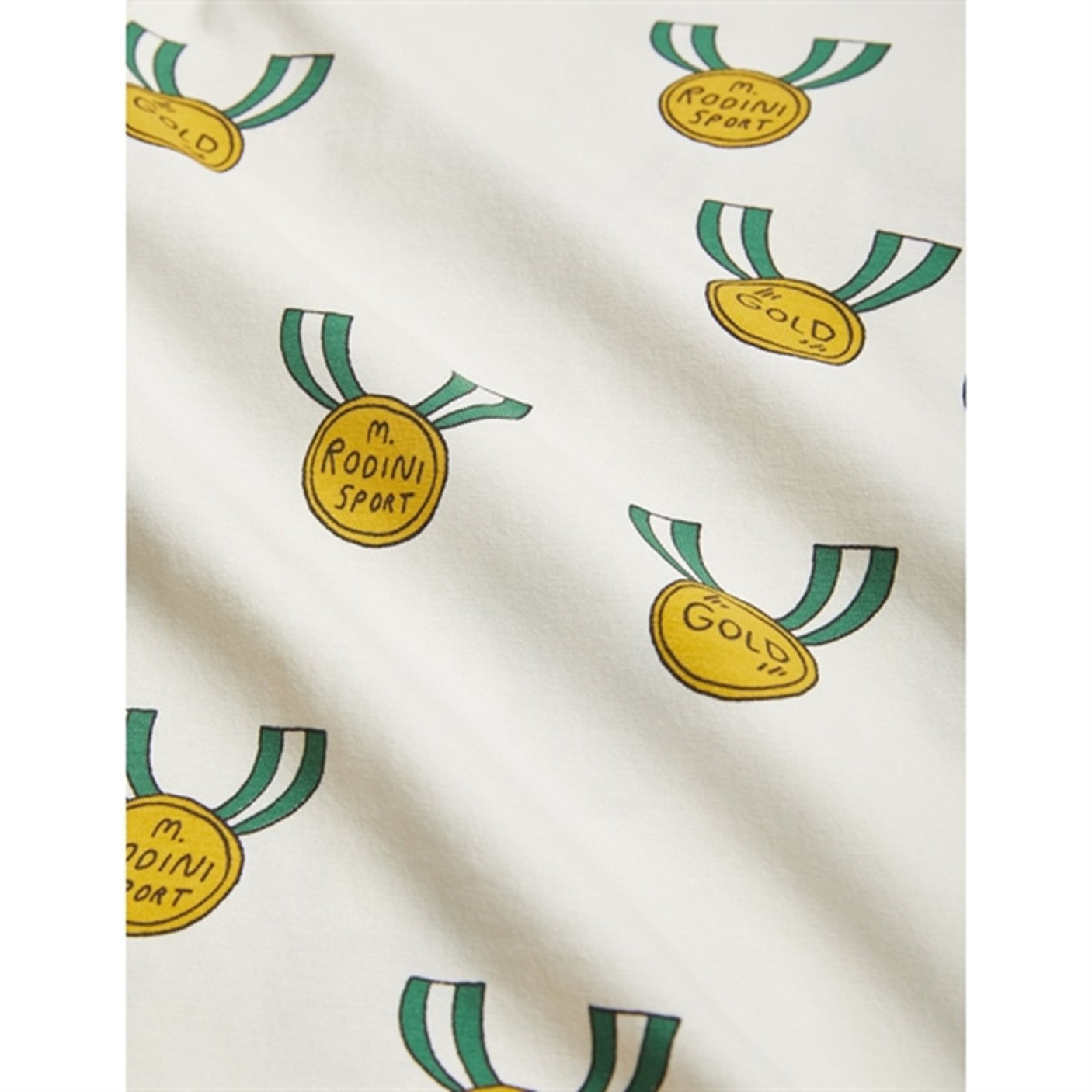 Mini Rodini Grey Medals Aop T-shirt