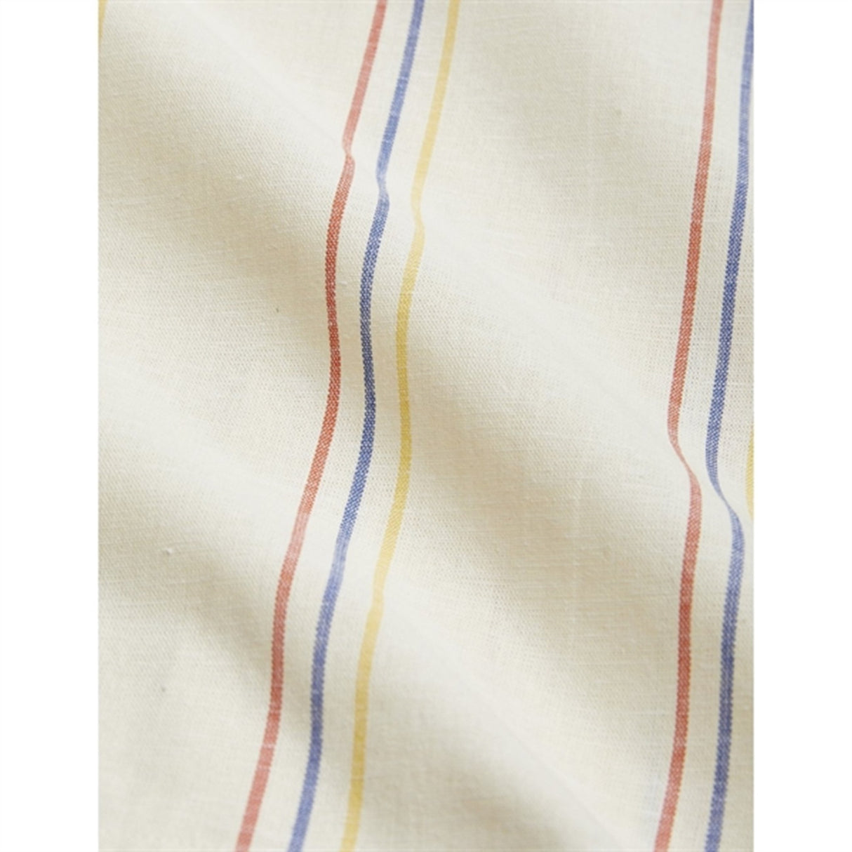 Mini Rodini Offwhite Stripe Y/D Woven Shorts