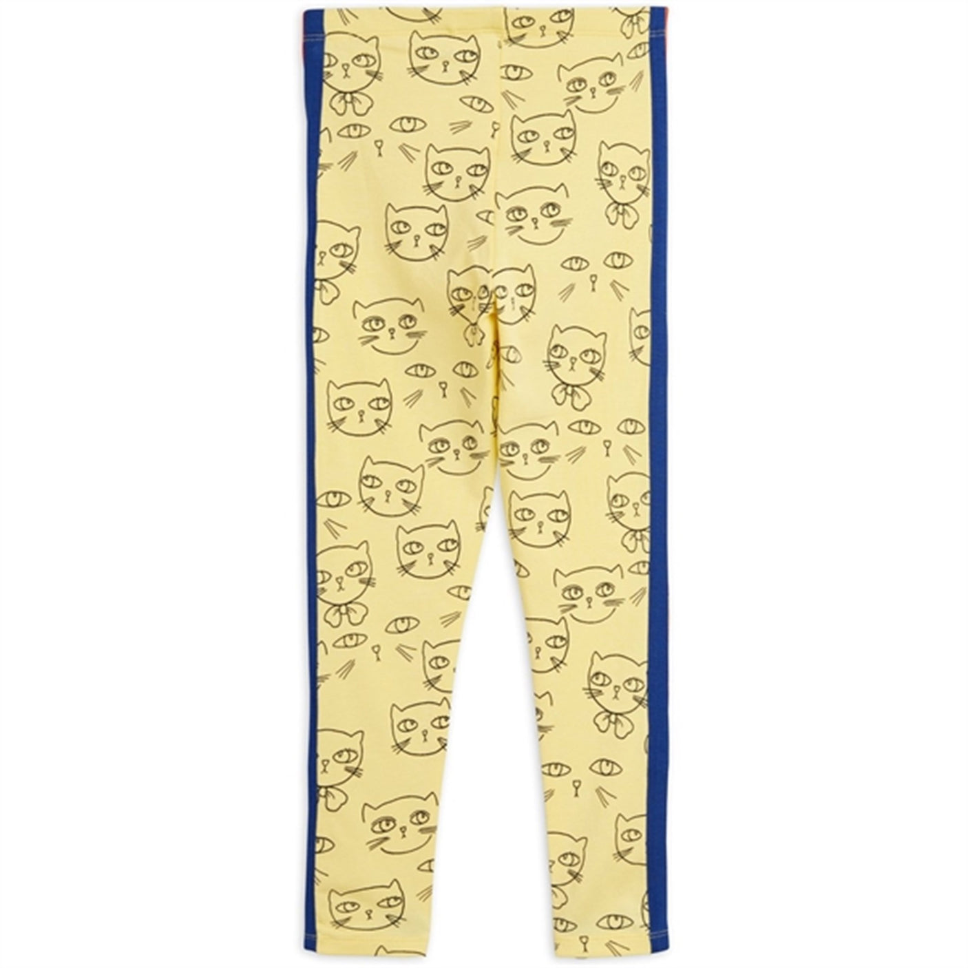 Mini Rodini Yellow Cathlethes Aop Leggings