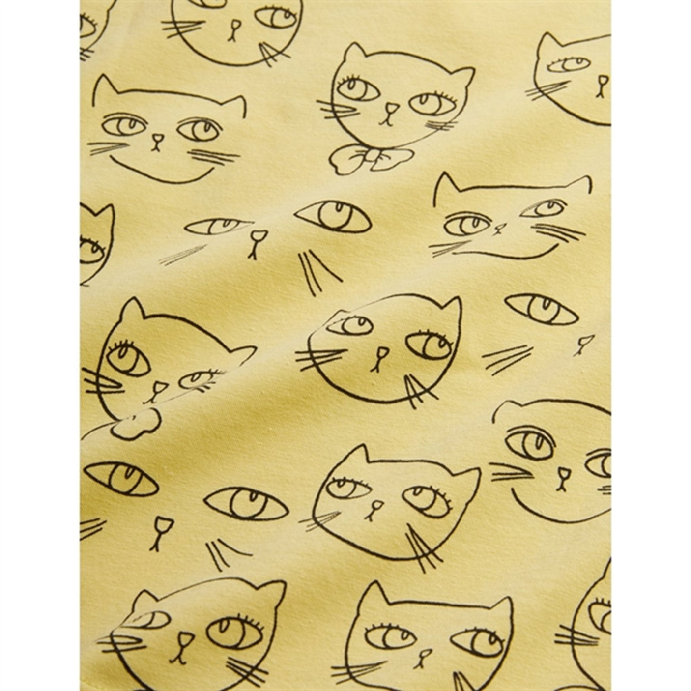 Mini Rodini Yellow Cathlethes Aop Bike Shorts