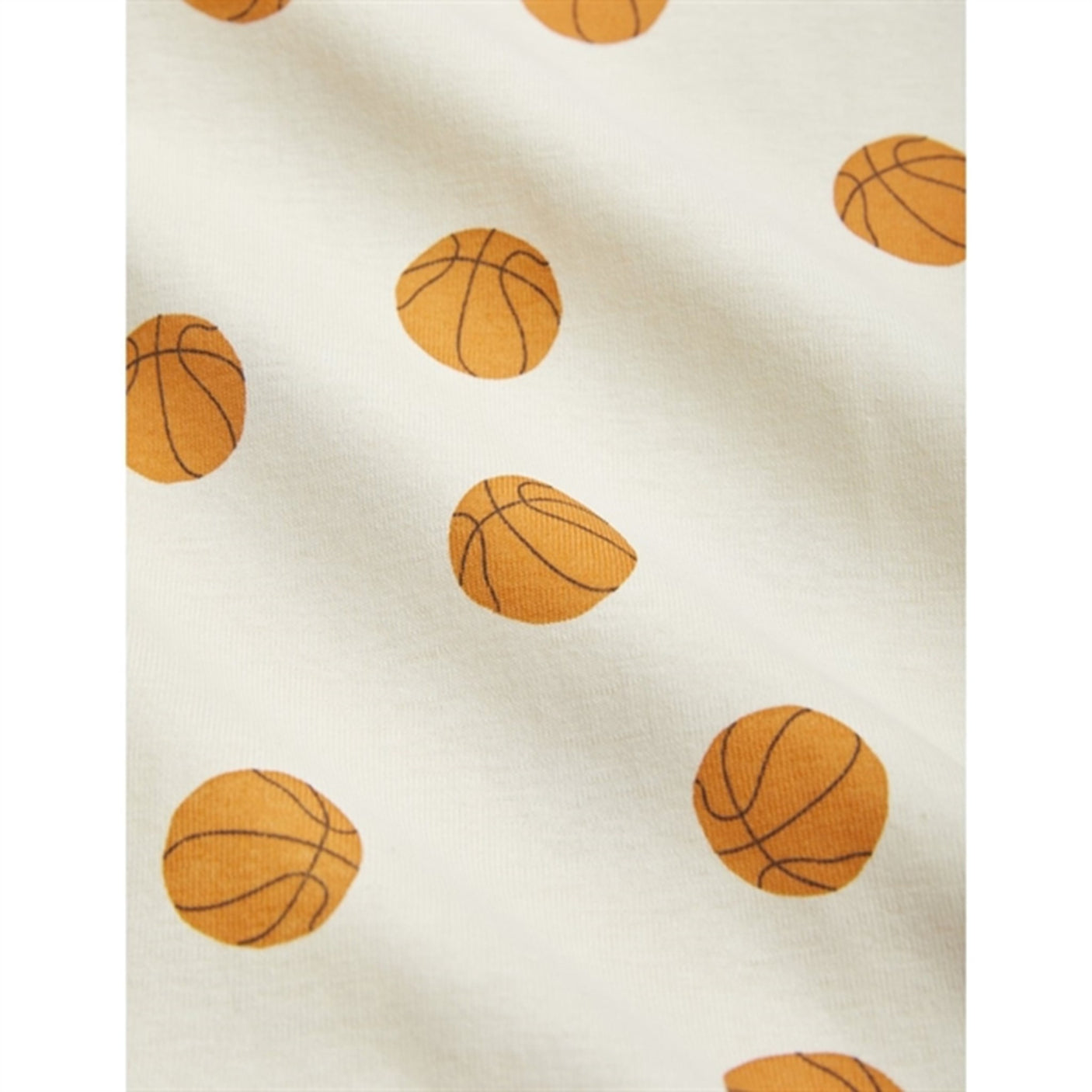 Mini Rodini Offwhite Basketball Aop Leggings