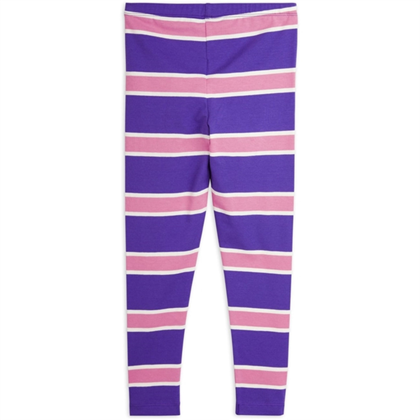Mini Rodini Purple Stripe Leggings