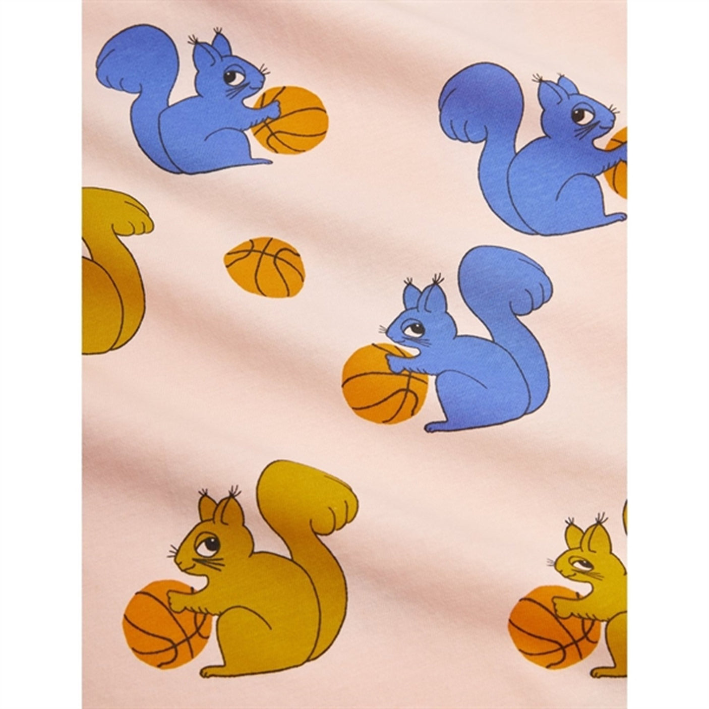 Mini Rodini Pink Squirrels Aop Pants