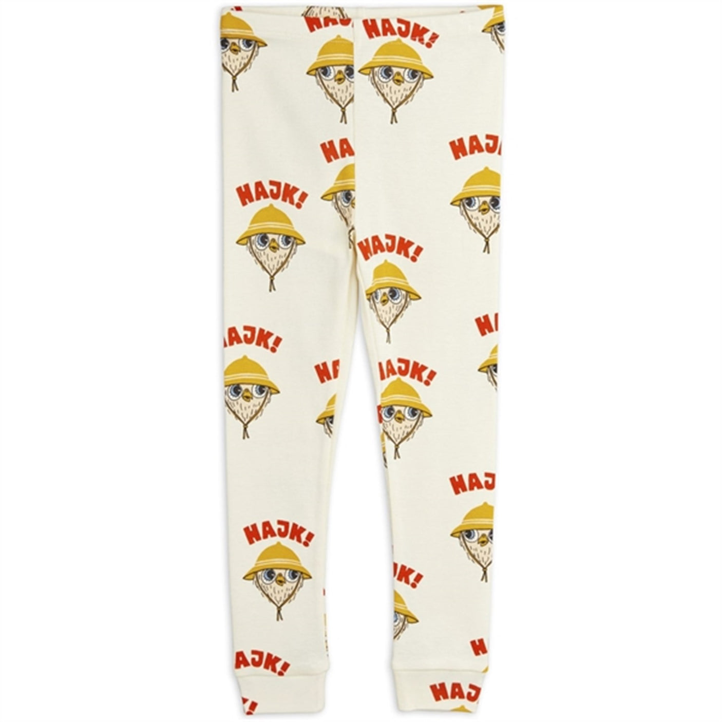 Mini Rodini Offwhite Hike Aop Leggings