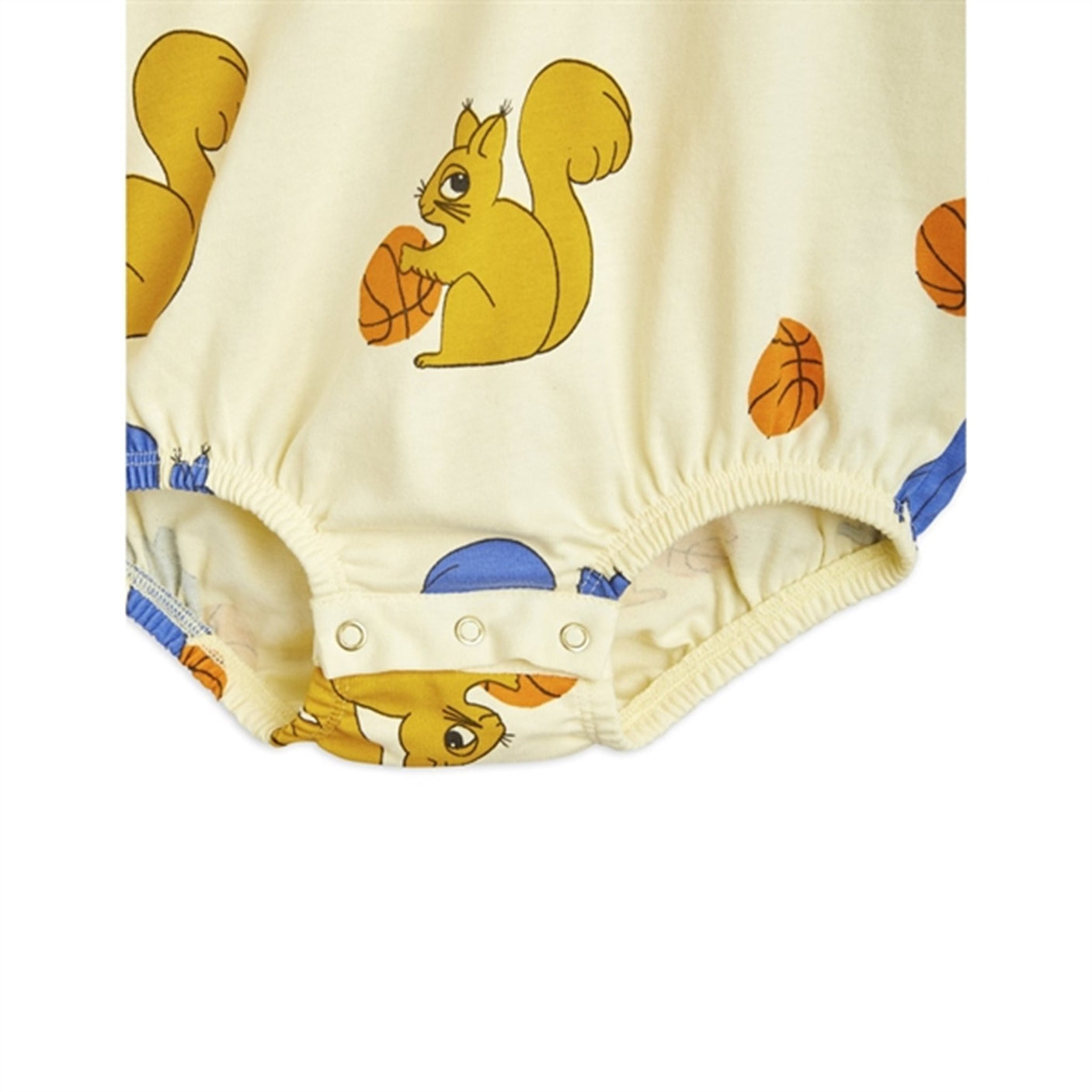 Mini Rodini Yellow Squirrels Aop Baby Set