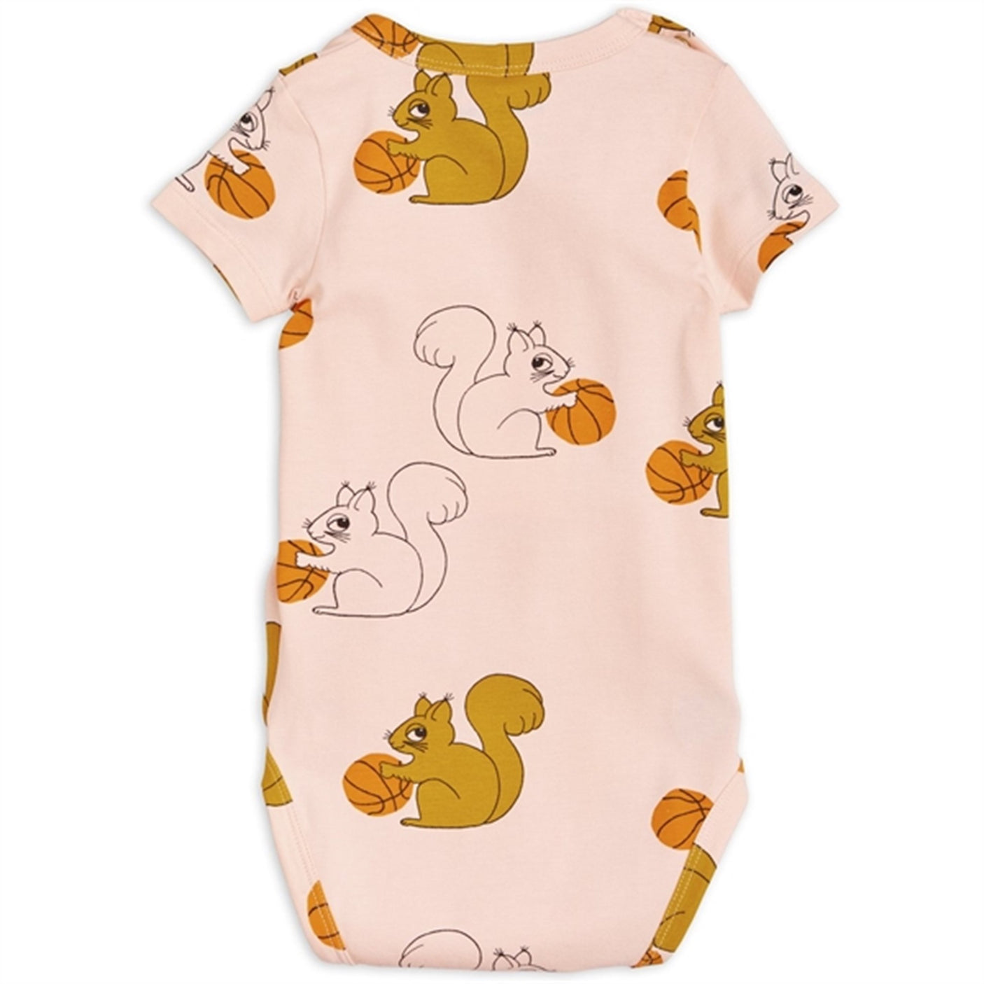 Mini Rodini Pink Squirrels Aop Body