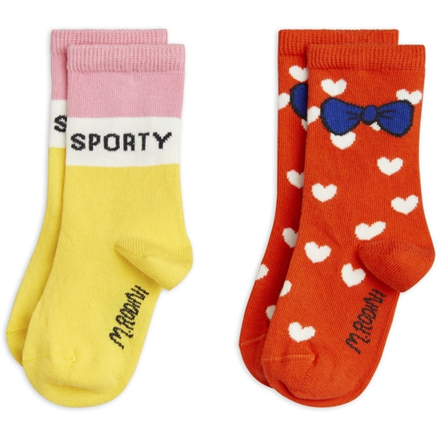 Mini Rodini Multi Sporty 2-Pak Socks