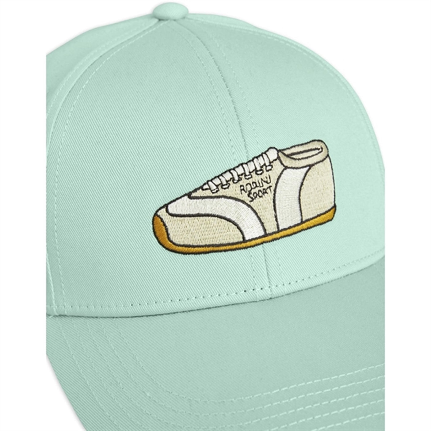 Mini Rodini Green Rodini Sport Emb Cap