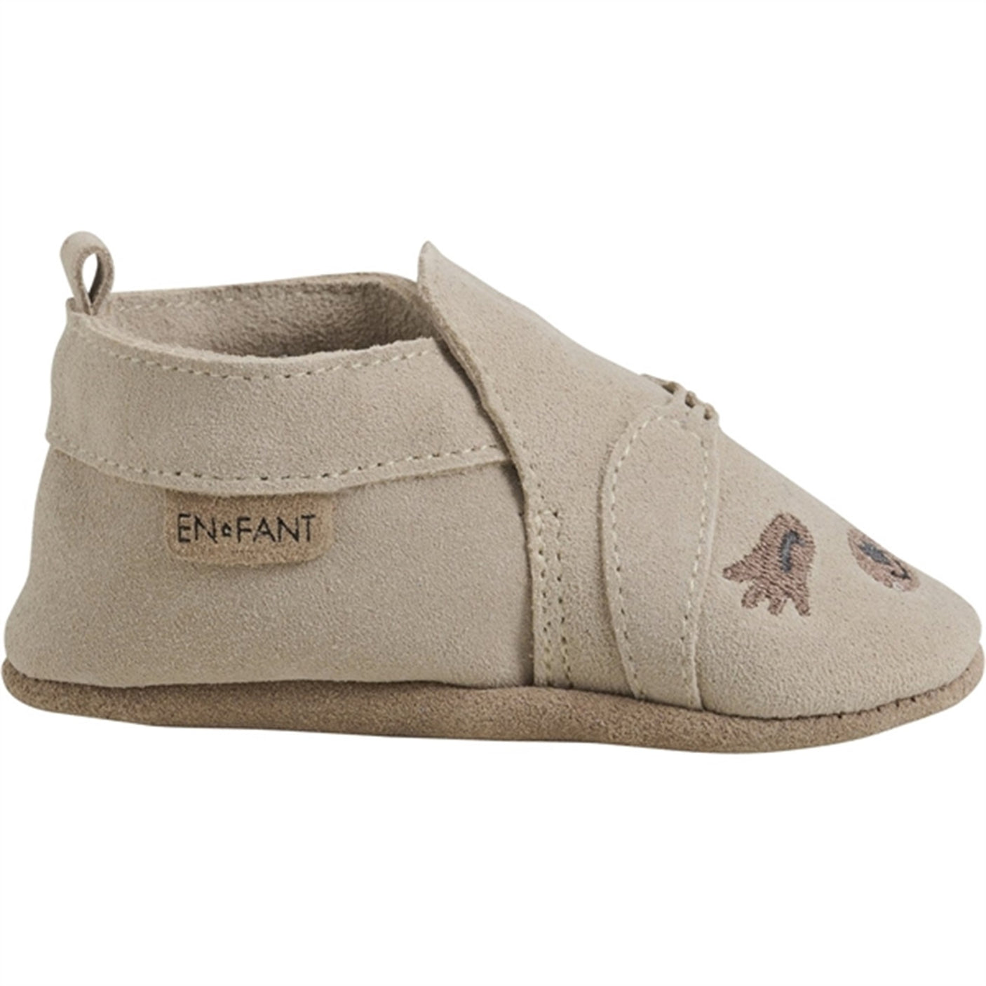 En Fant Slippers Suede Cement