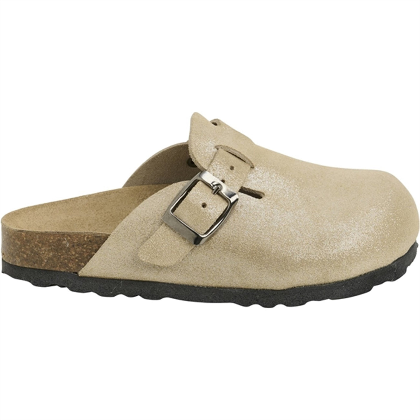 En Fant Slippers Nubuck Leather Champagne Beige