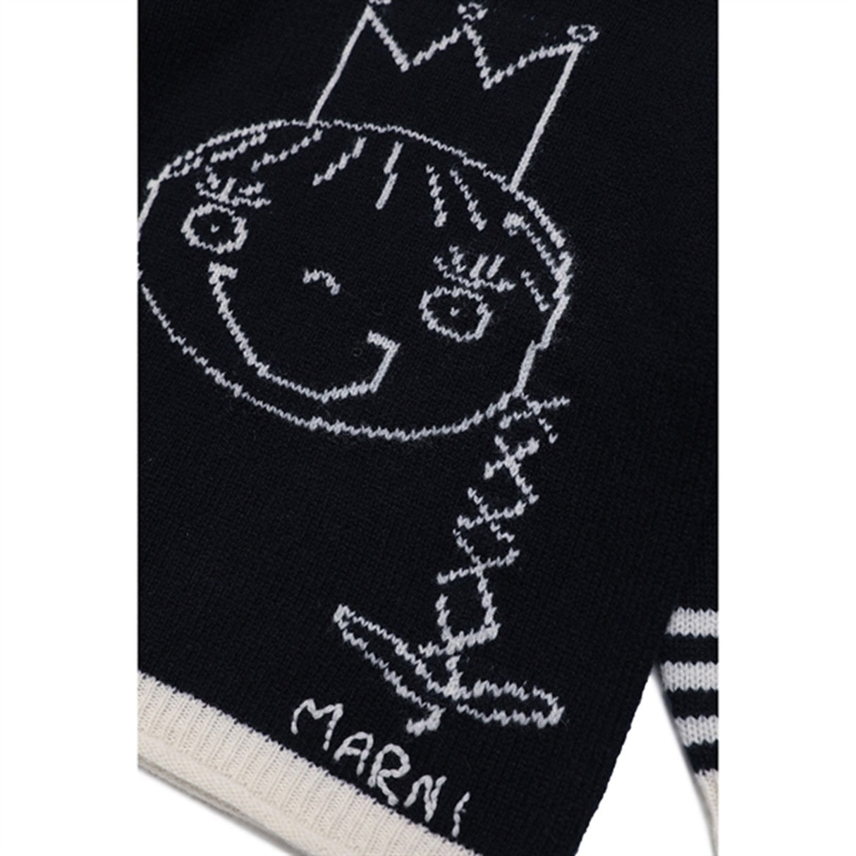 Marni Blue Navy Knit