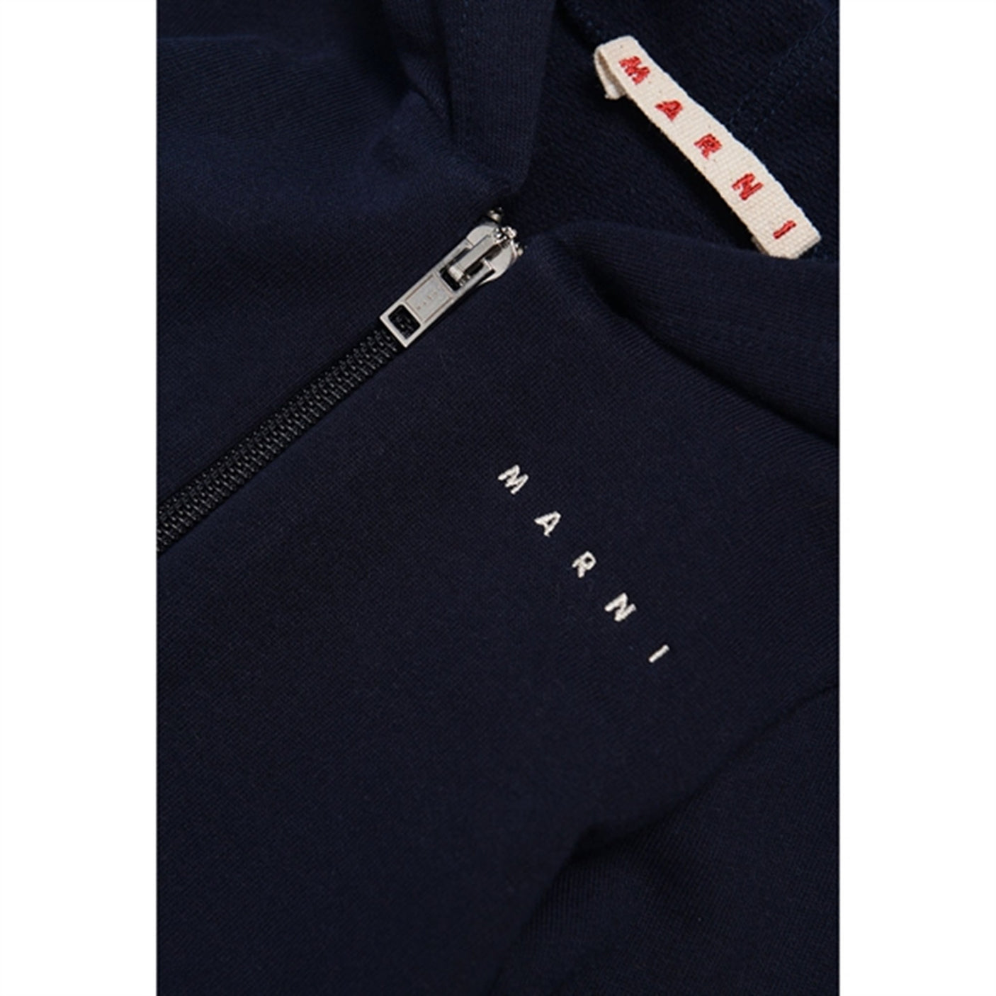 Marni Blue Navy Zip Cardigan