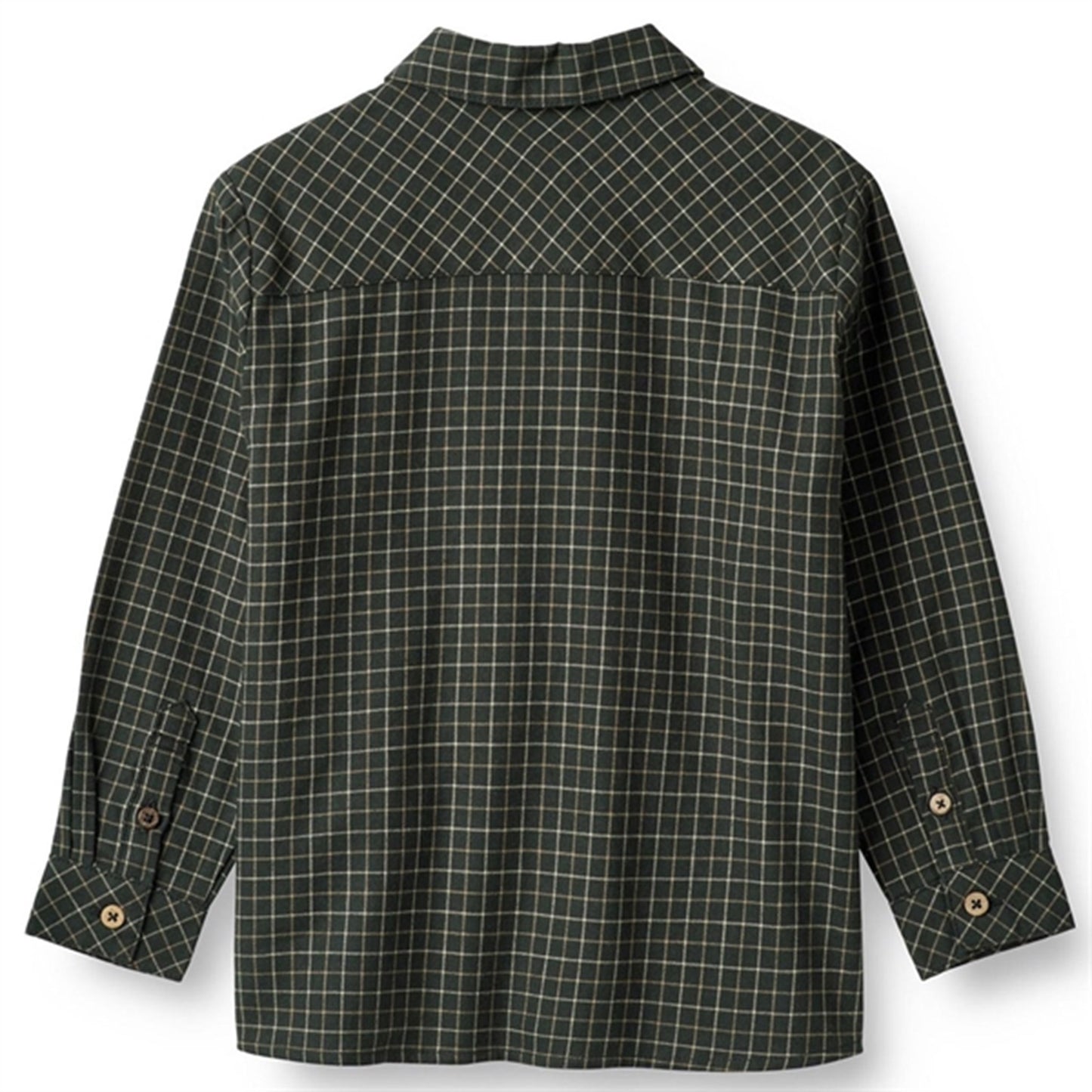 Wheat Black Coal Check Shirt Oscar