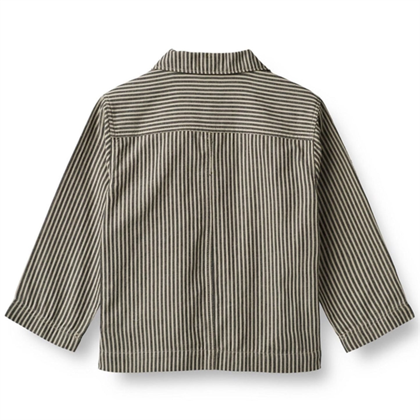 Wheat Black Coal Stripe Overshirt Avi