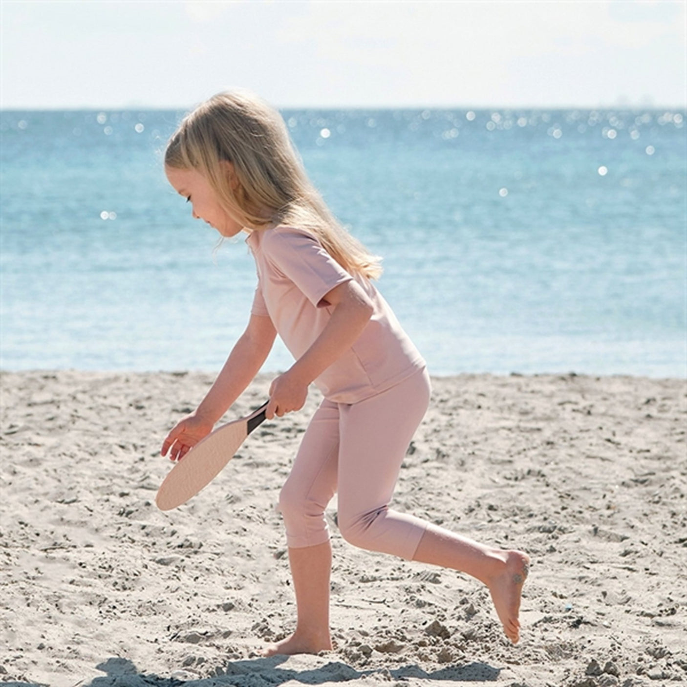 Petit Crabe Rose Nude Fly Leggings