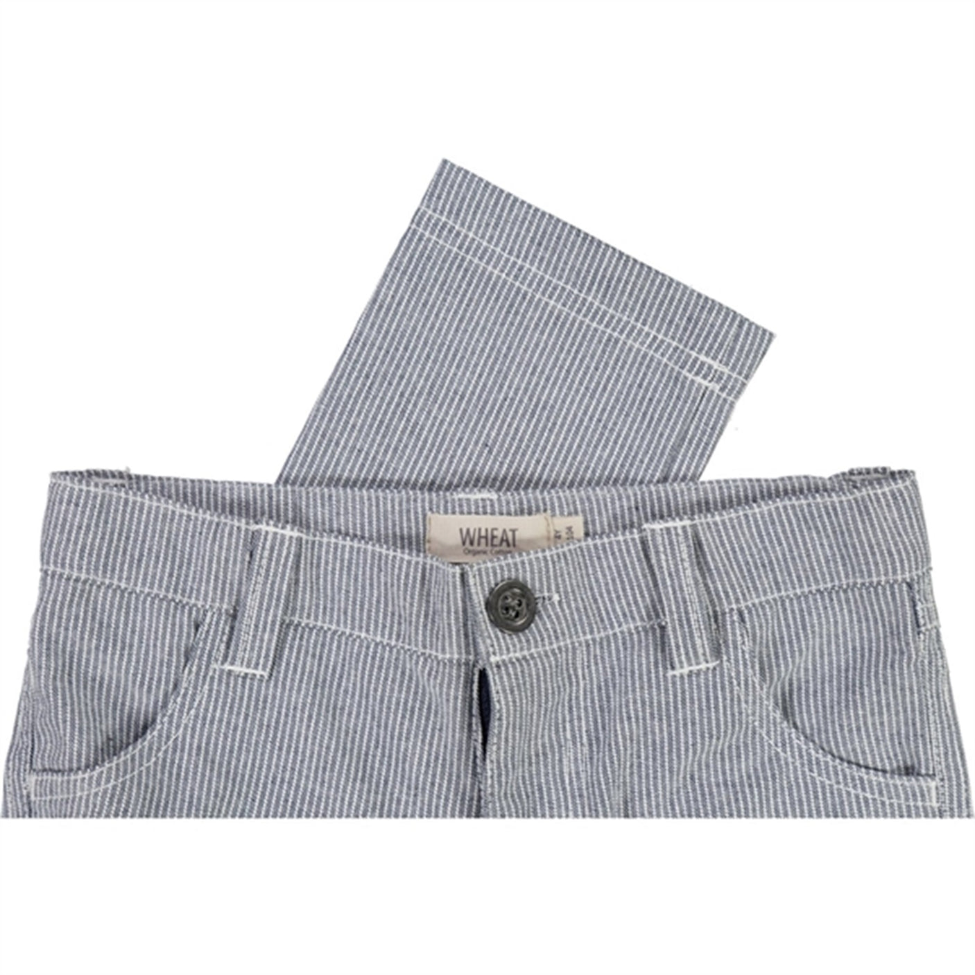 Wheat Navy Denim Stripe Edvard Pants