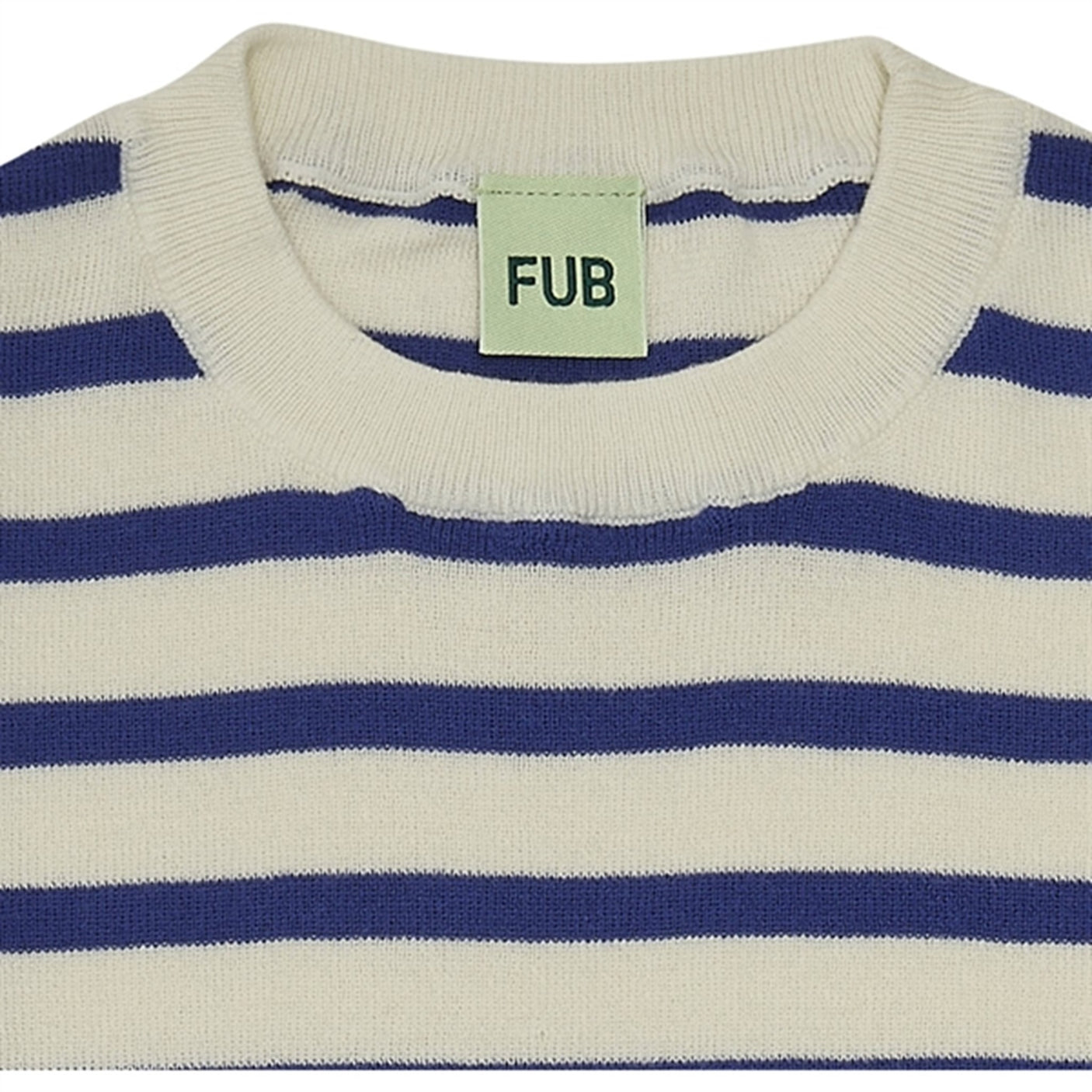 FUB Blouse Ecru/Cobolt