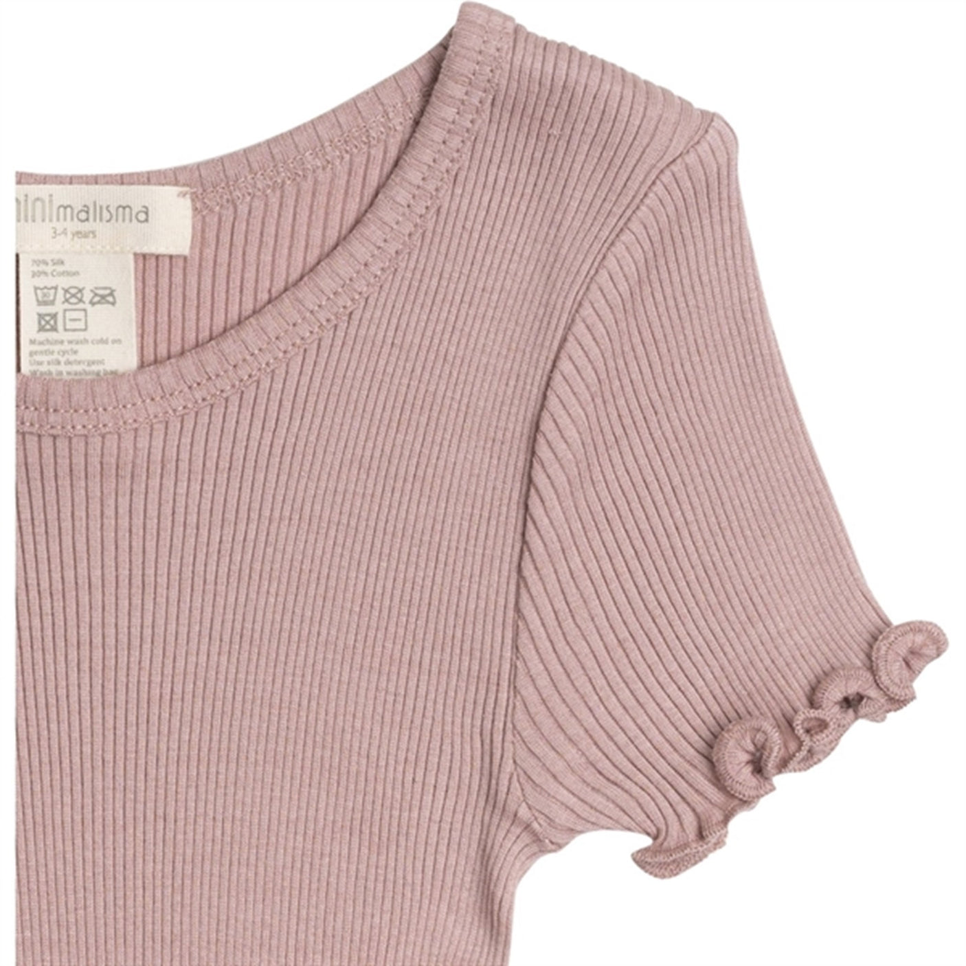 Minimalisma Blomst Blouse Dusty Rose