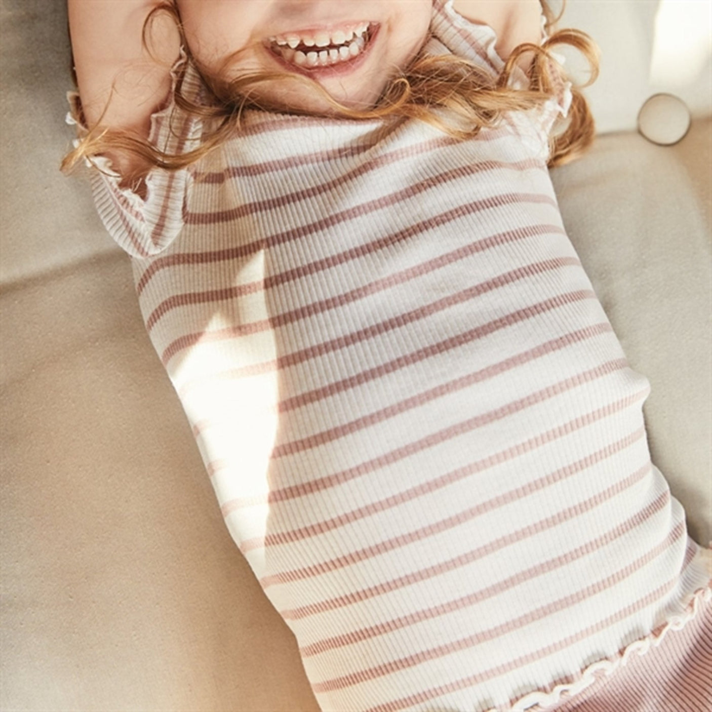 Minimalisma Blomst Blouse Dusty Stripes