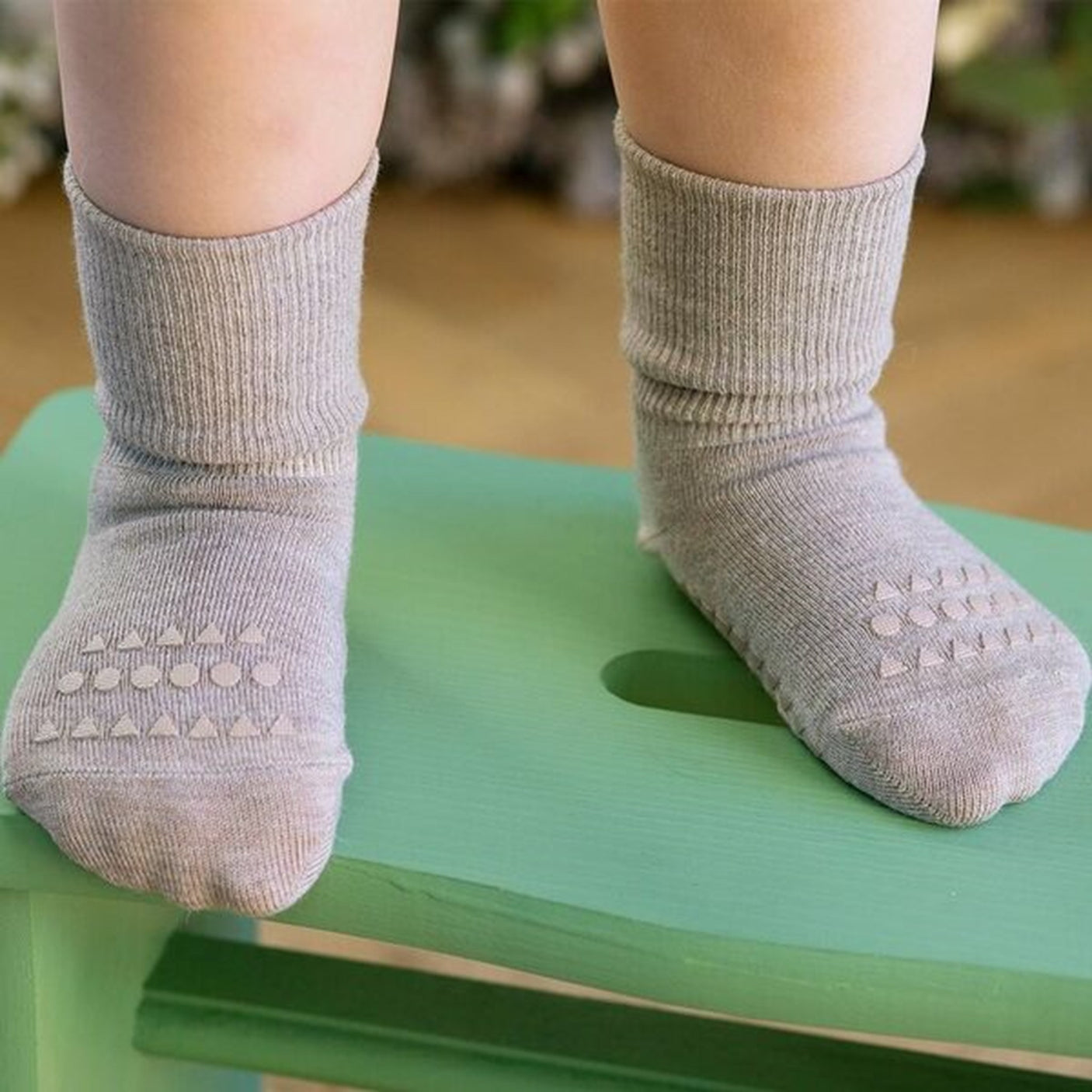 GObabyGO Bamboo Non-slip Socks Antislip Sand 3