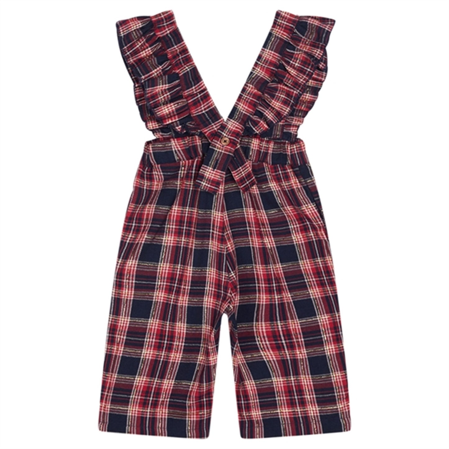 Hust & Claire Mini Teaberry Tia Overalls
