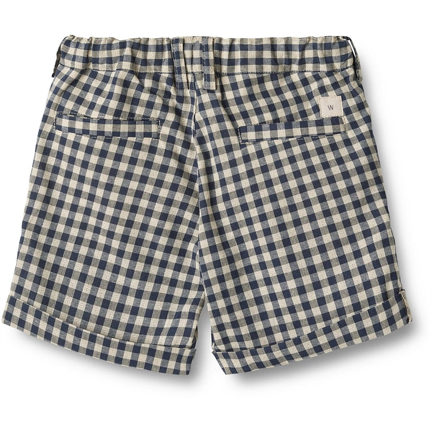 Wheat Blue Check Shorts Holger