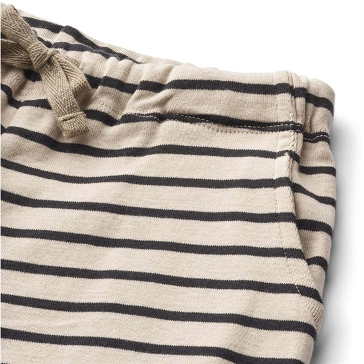 Wheat Navy Stripe Jersey Shorts Kalle