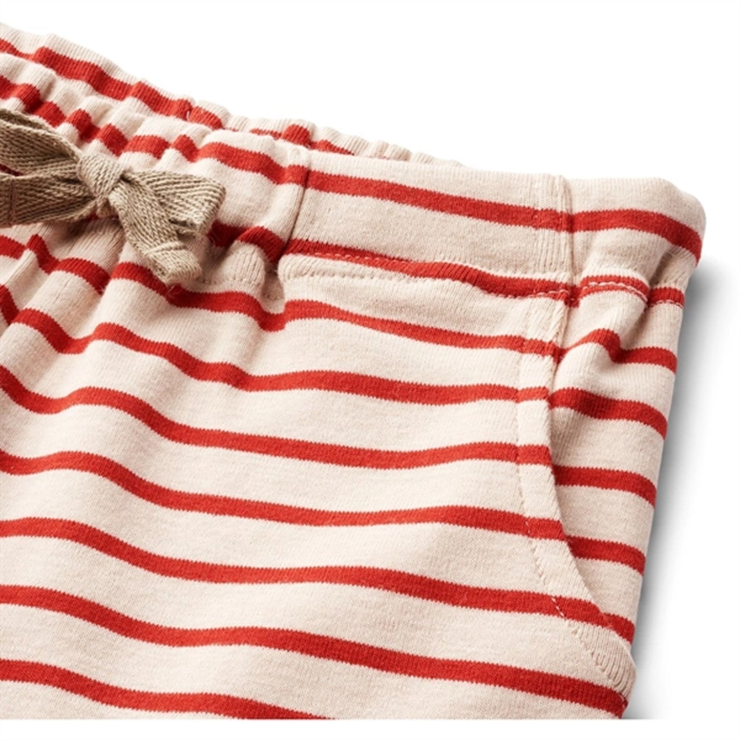 Wheat Red Stripe Jersey Shorts Kalle