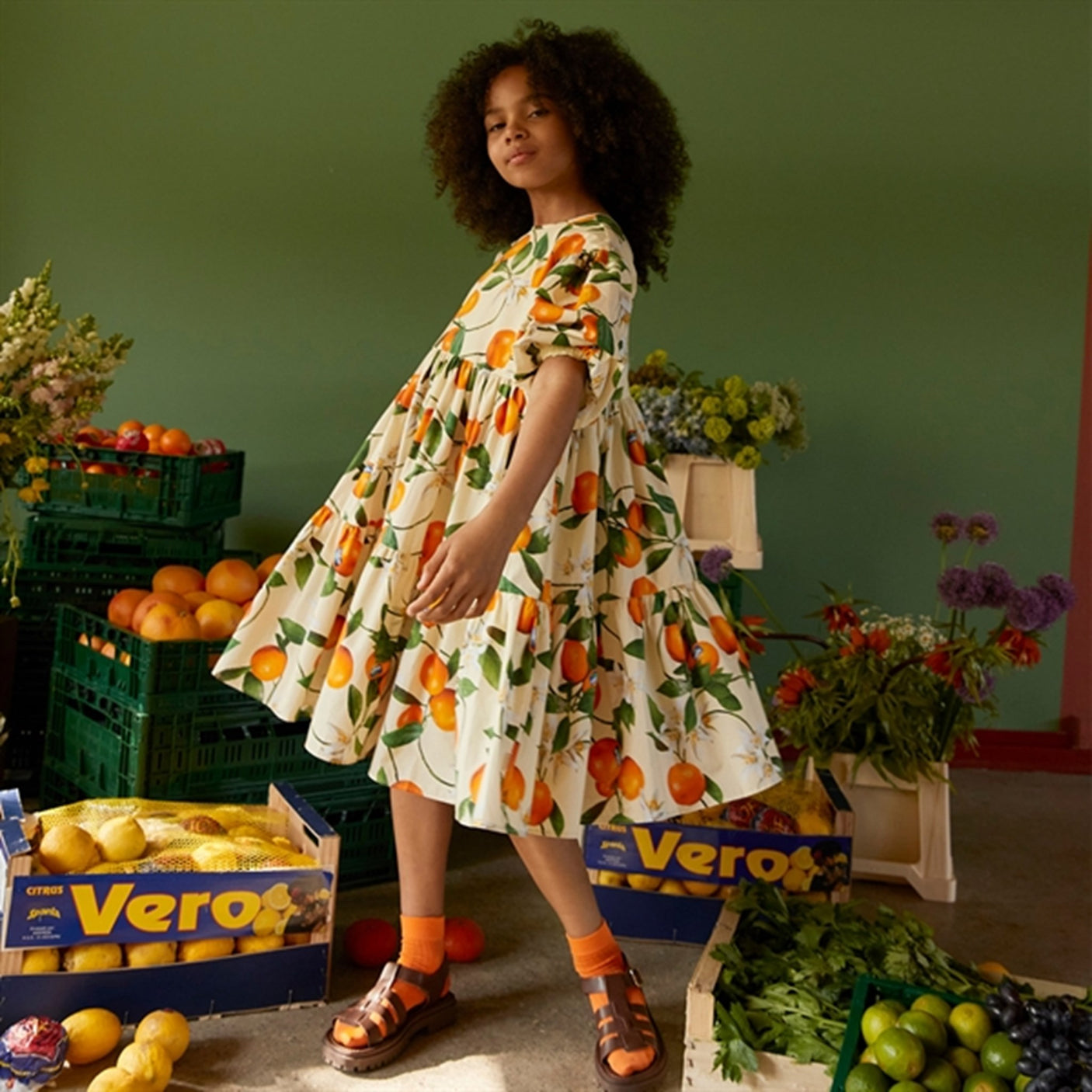 Molo Mandarins Casta Dress