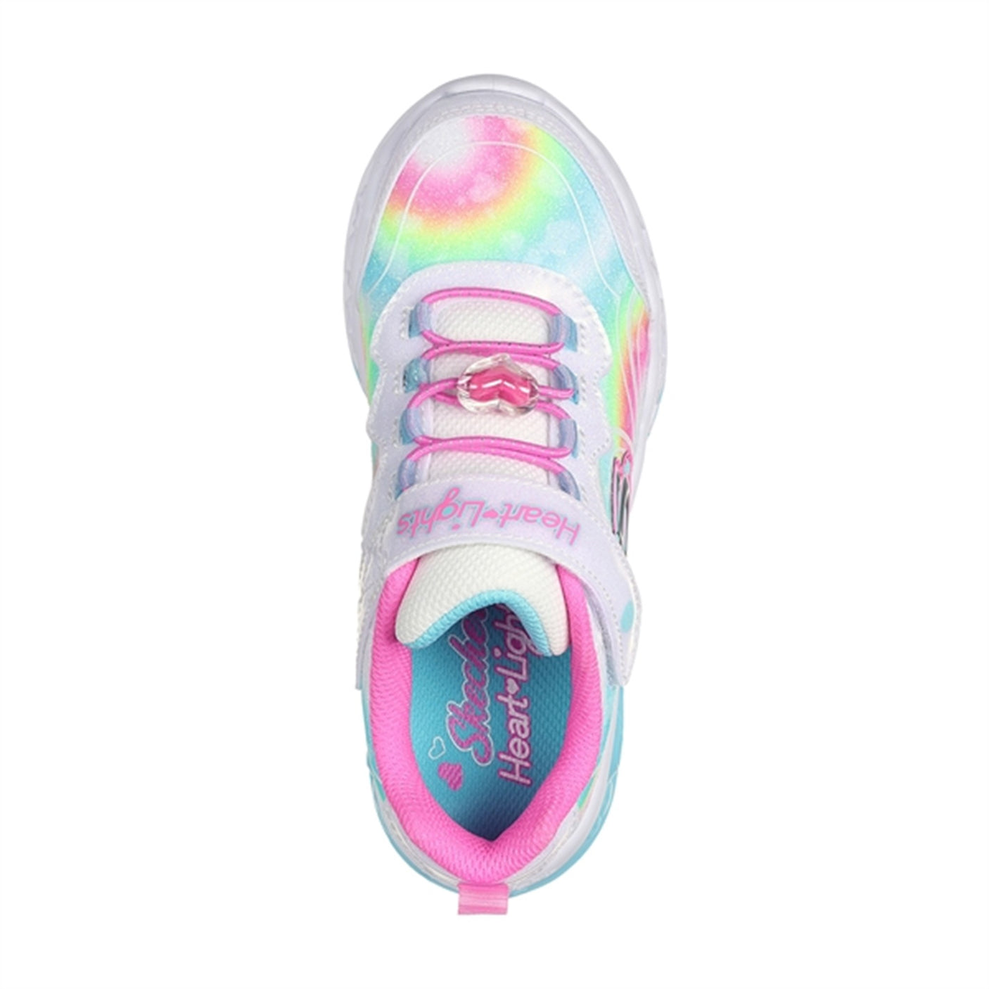 Skechers Flutter Heart Lights Sneakers White Multicolor