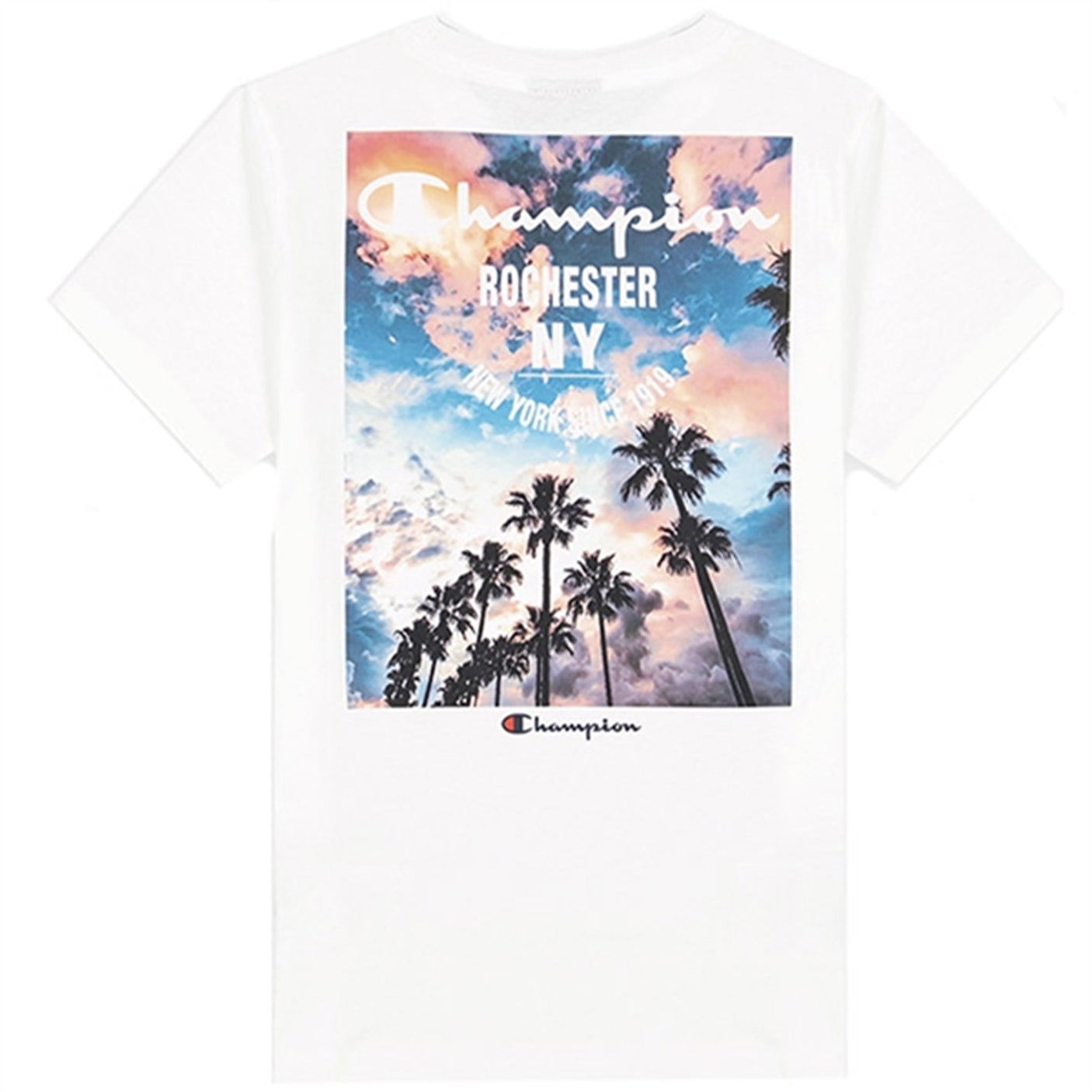 Champion White Crewneck T-shirt