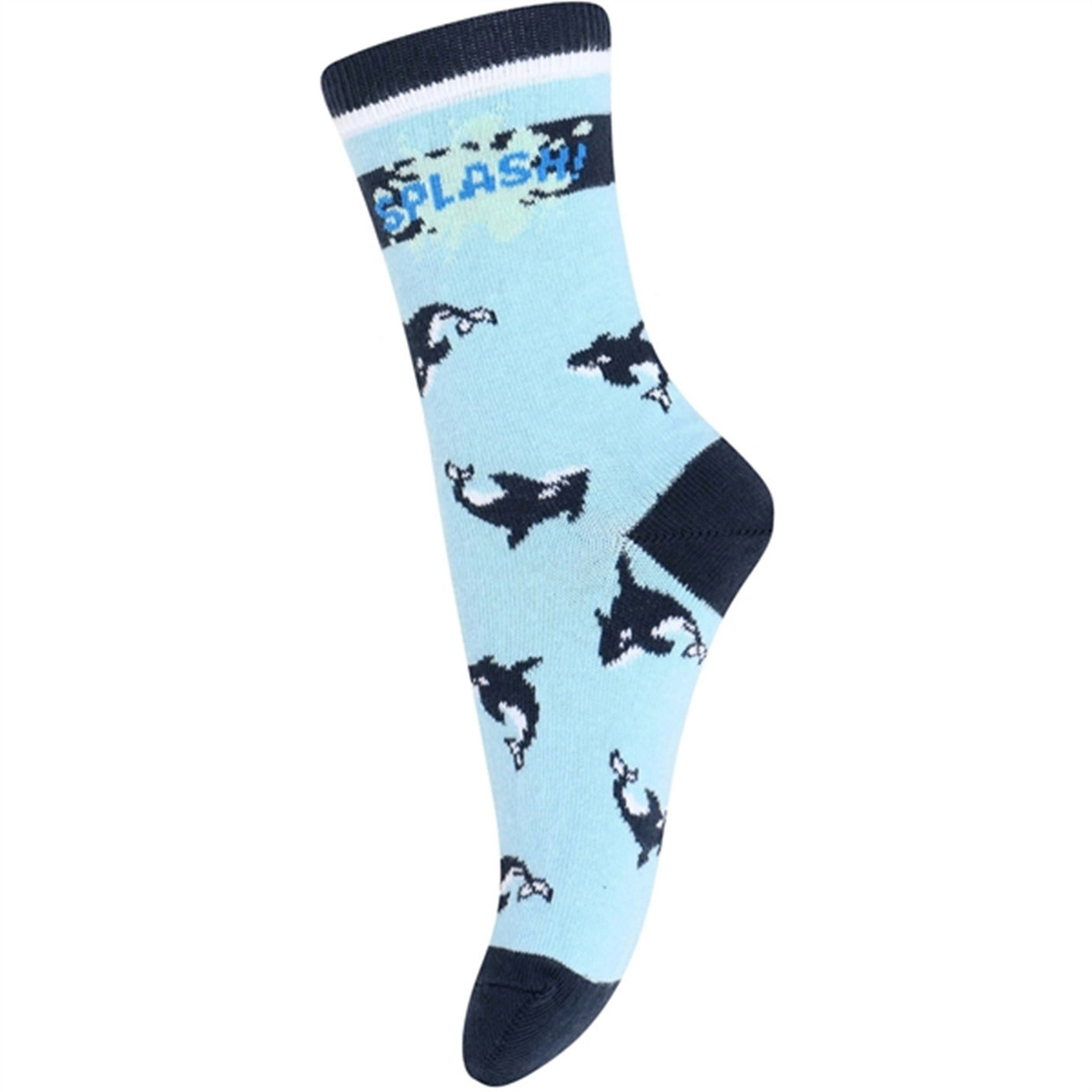 MELTON Splash Socks Sky Blue