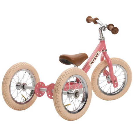 Trybike in Steel 3 Wheels Vintage Rose