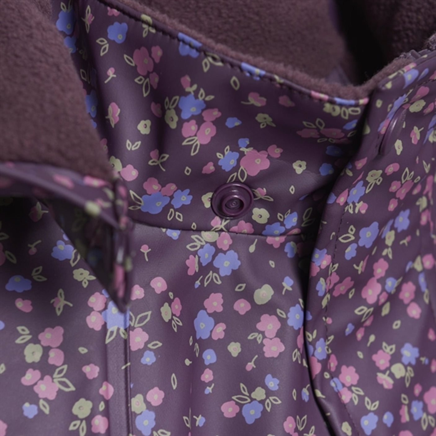 CeLaVi Rainwear Set w. Fleece Plum Perfect