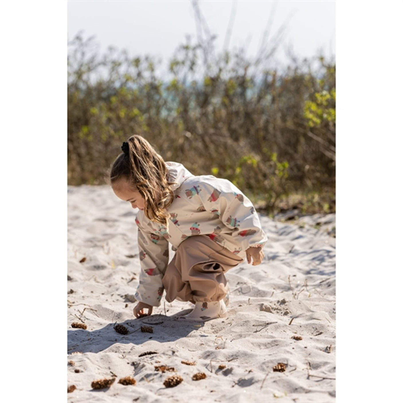 CeLaVi Rain Set Aop Warm Taupe