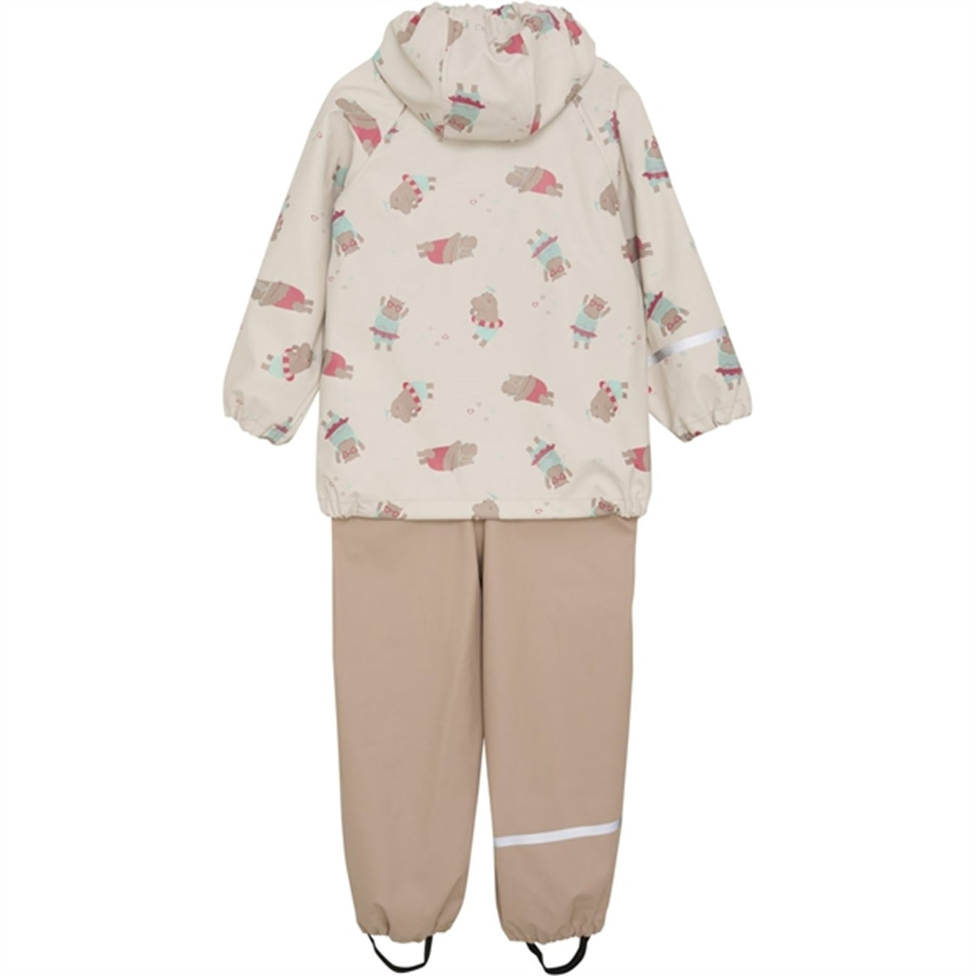 CeLaVi Rain Set Aop Warm Taupe