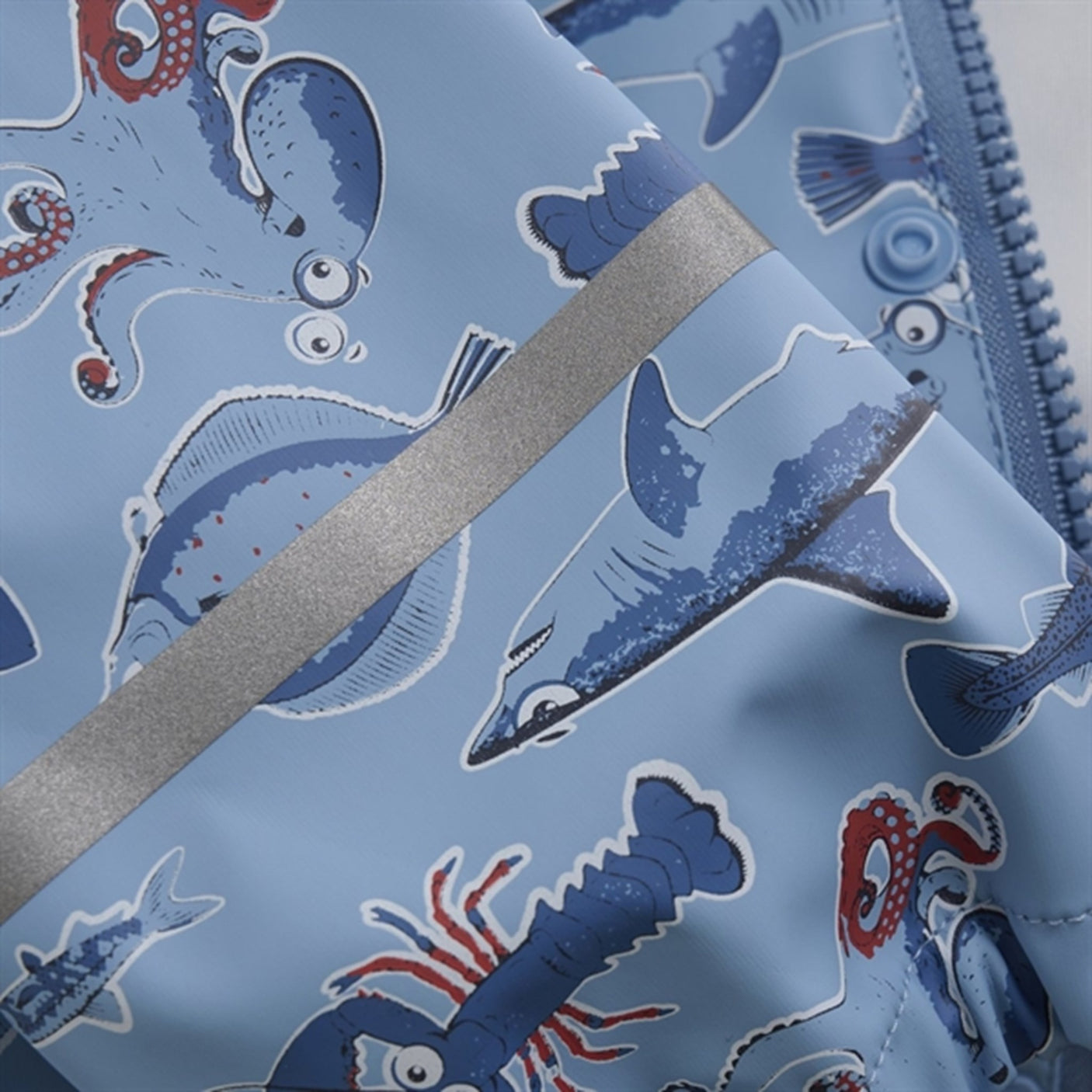 CeLaVi Rain Set Aop Federal Blue