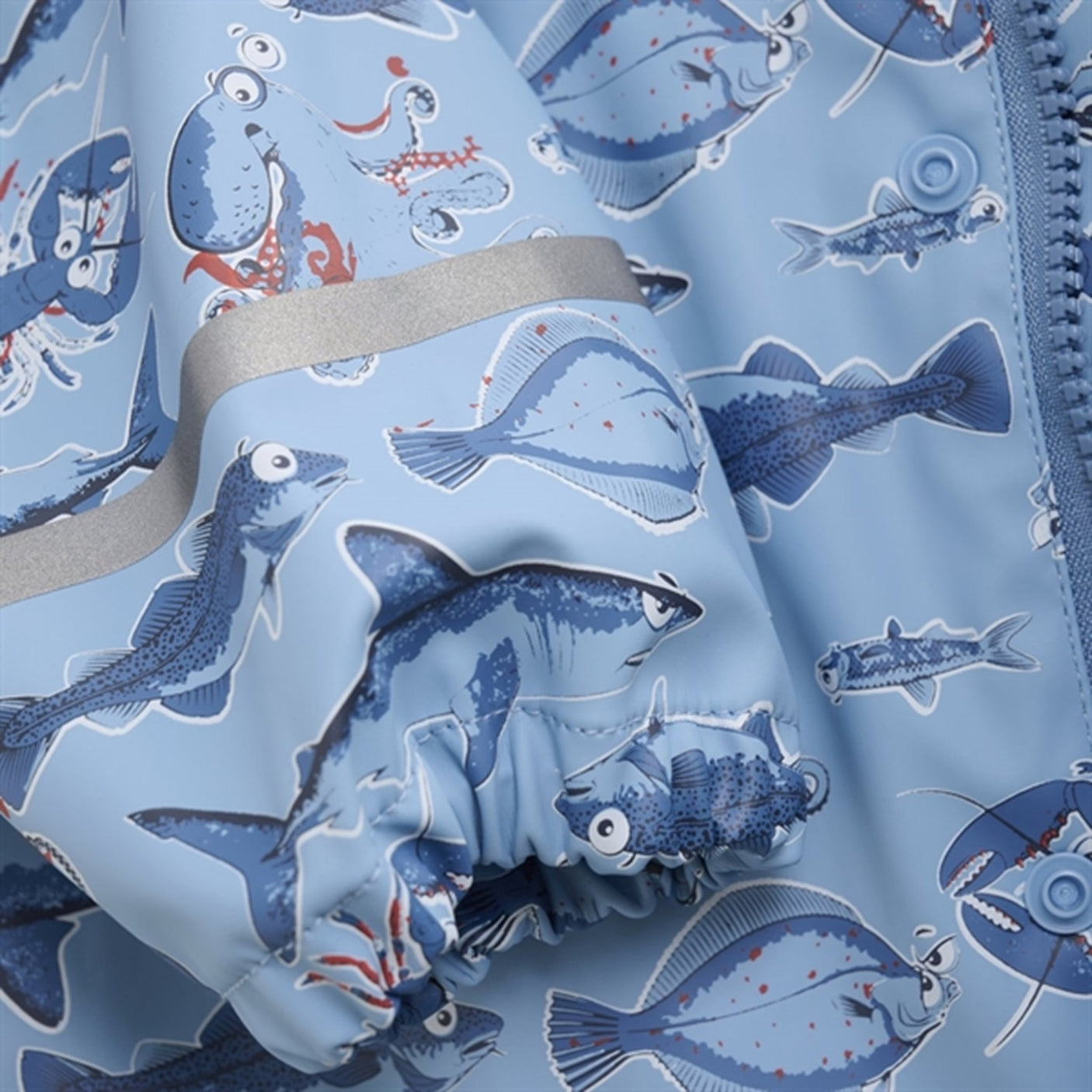 CeLaVi Rain Suit Aop Federal Blue