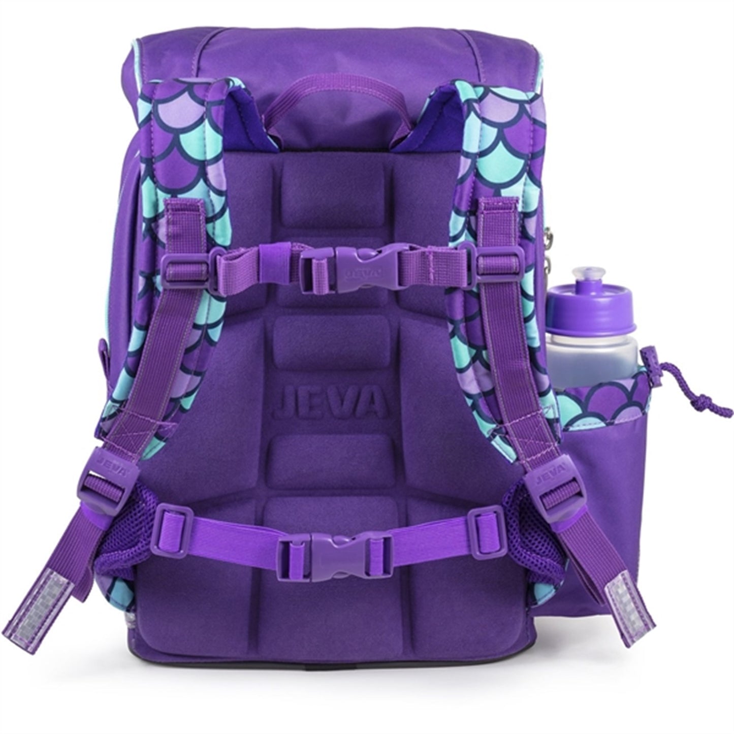 JEVA School Bag Rainbow Mermaid