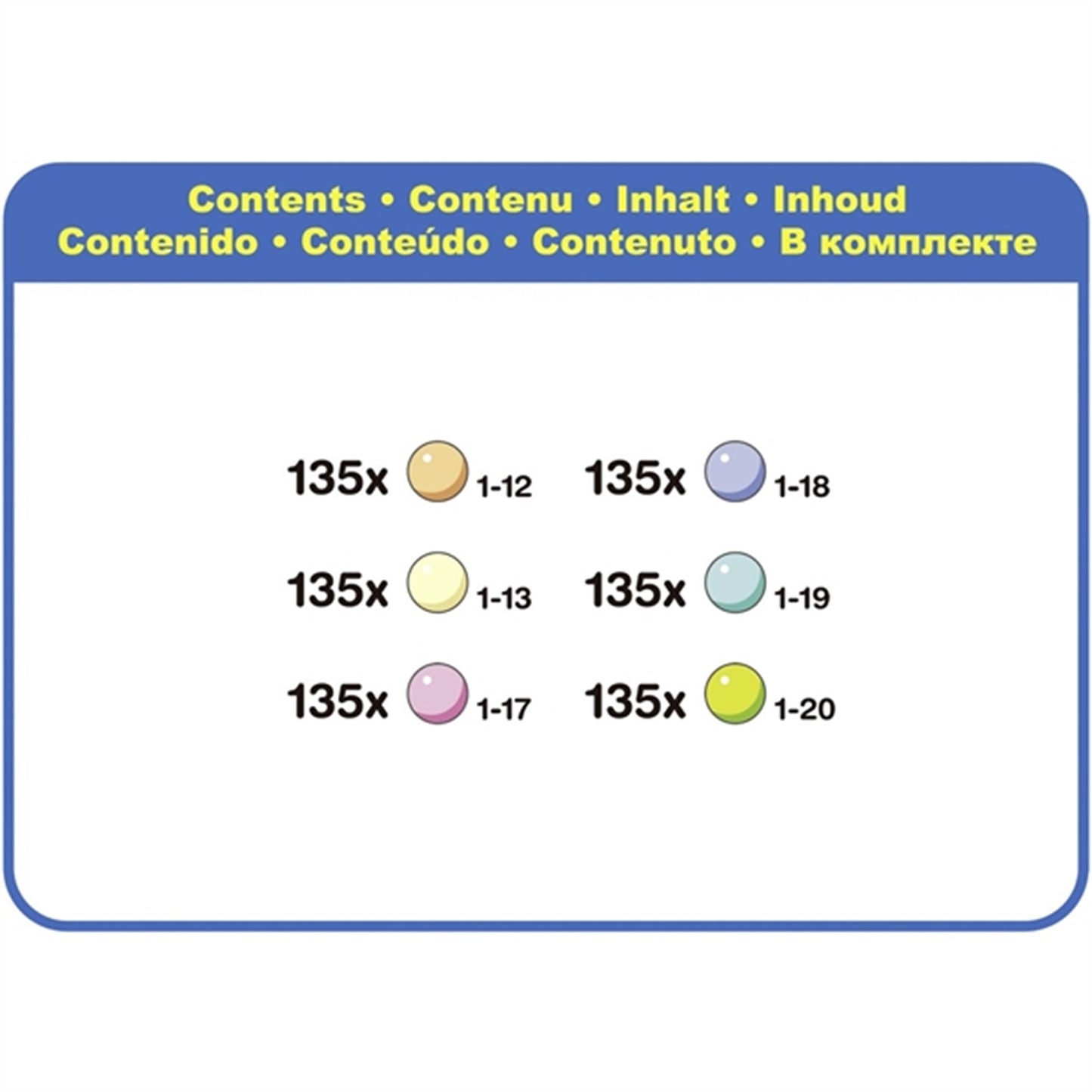 Aquabeads Pastel Solid Bead Pack