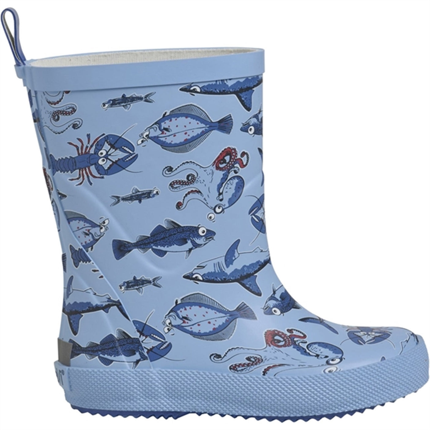 CeLaVi Rain Boots Aop Federal Blue